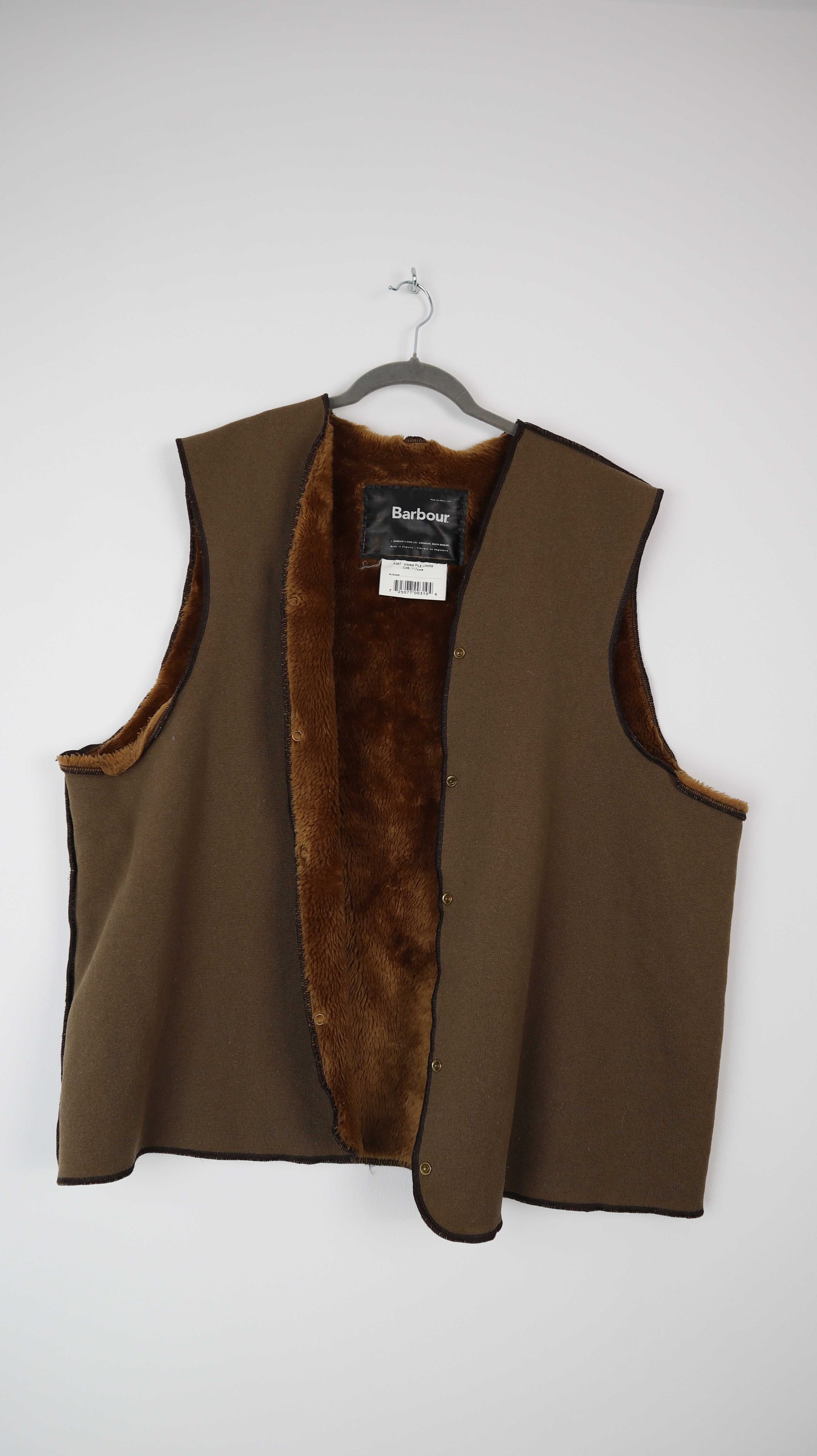 Barbour Weste Warm Pile Lining Innenfutter C46 117 cm Innenweste