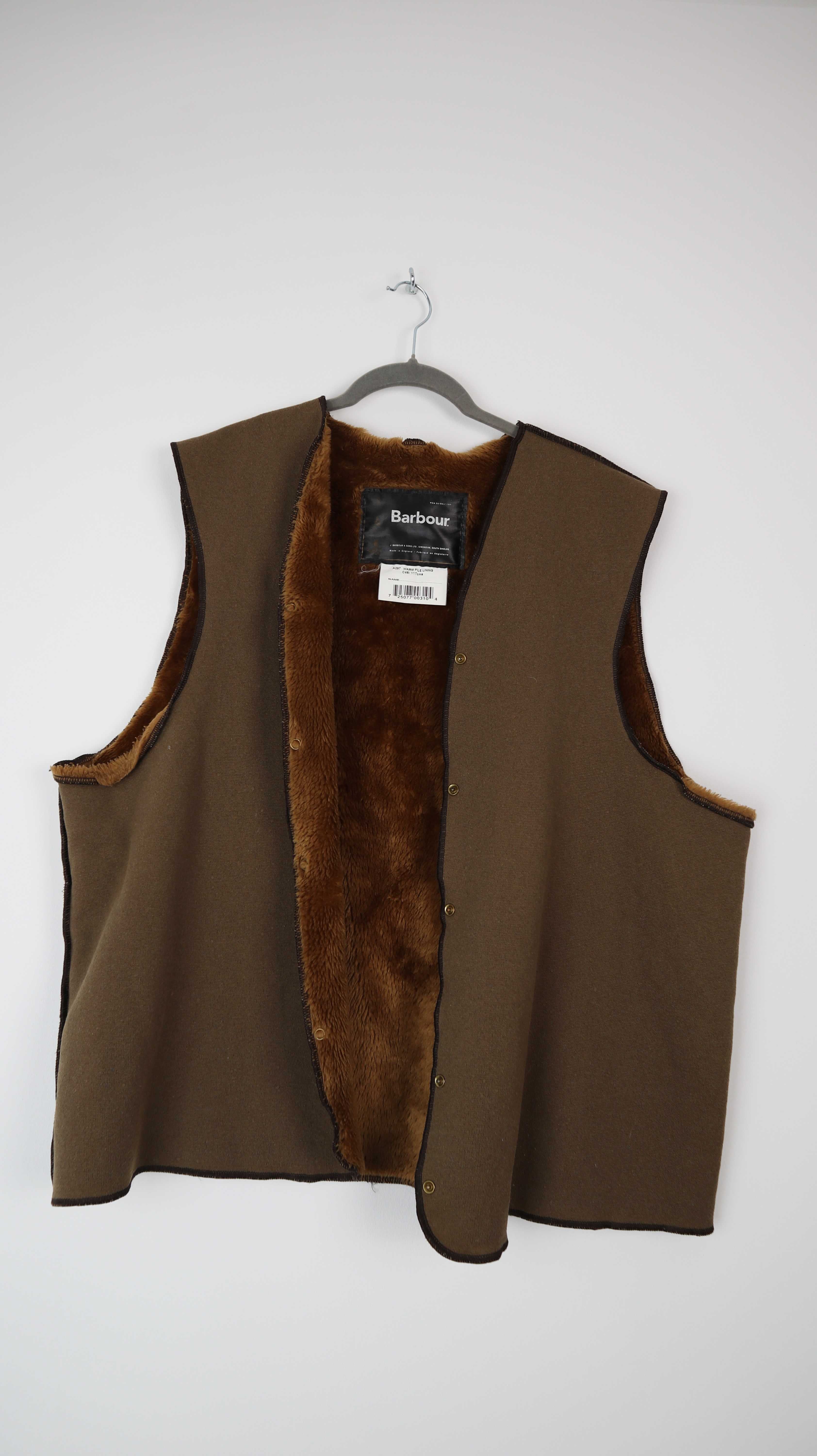 Barbour Weste Warm Pile Lining Innenfutter C46 117 cm Innenweste
