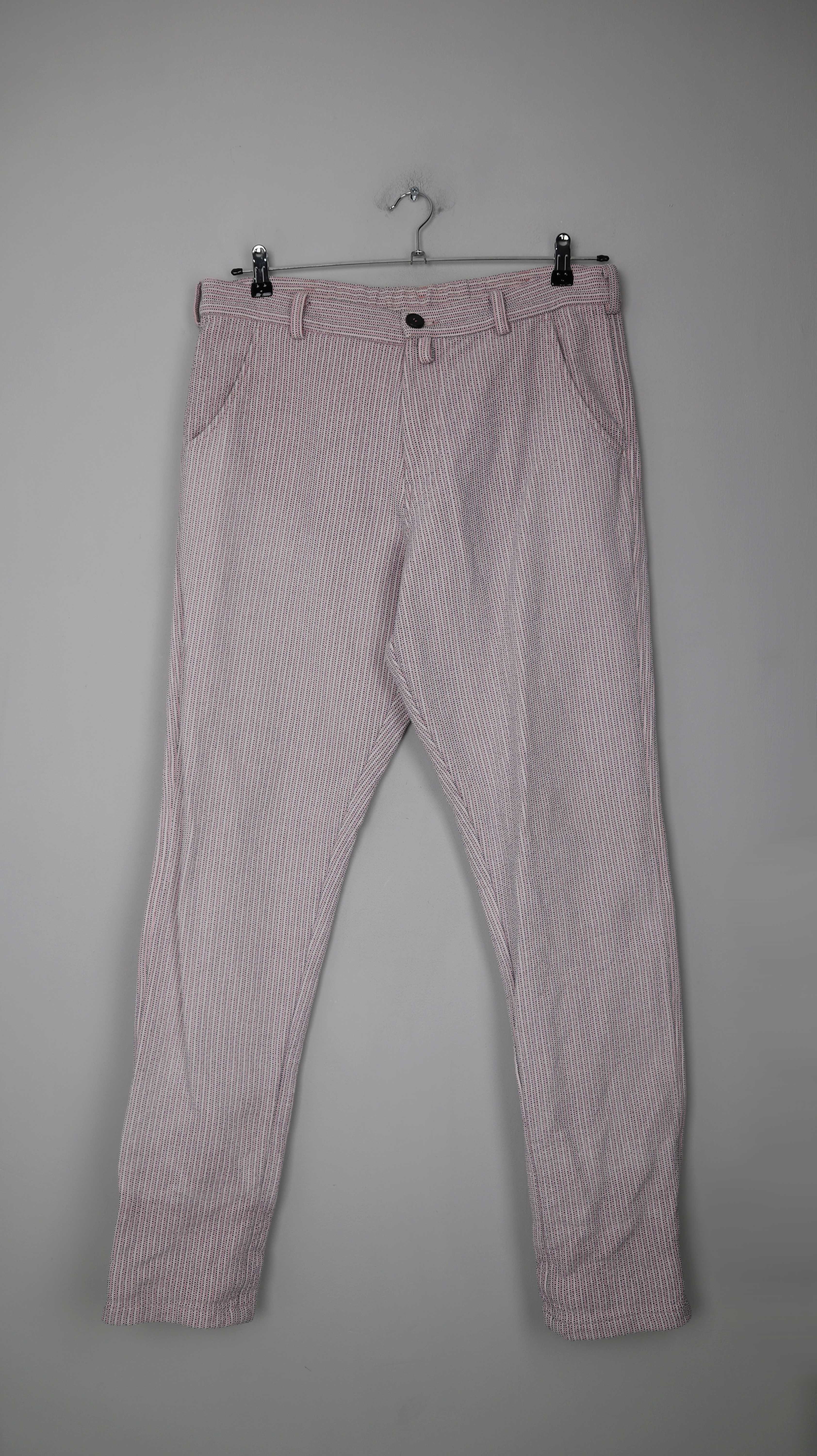 Omen Hose Rosa Stoffhose Chino straight leg Altrosa M