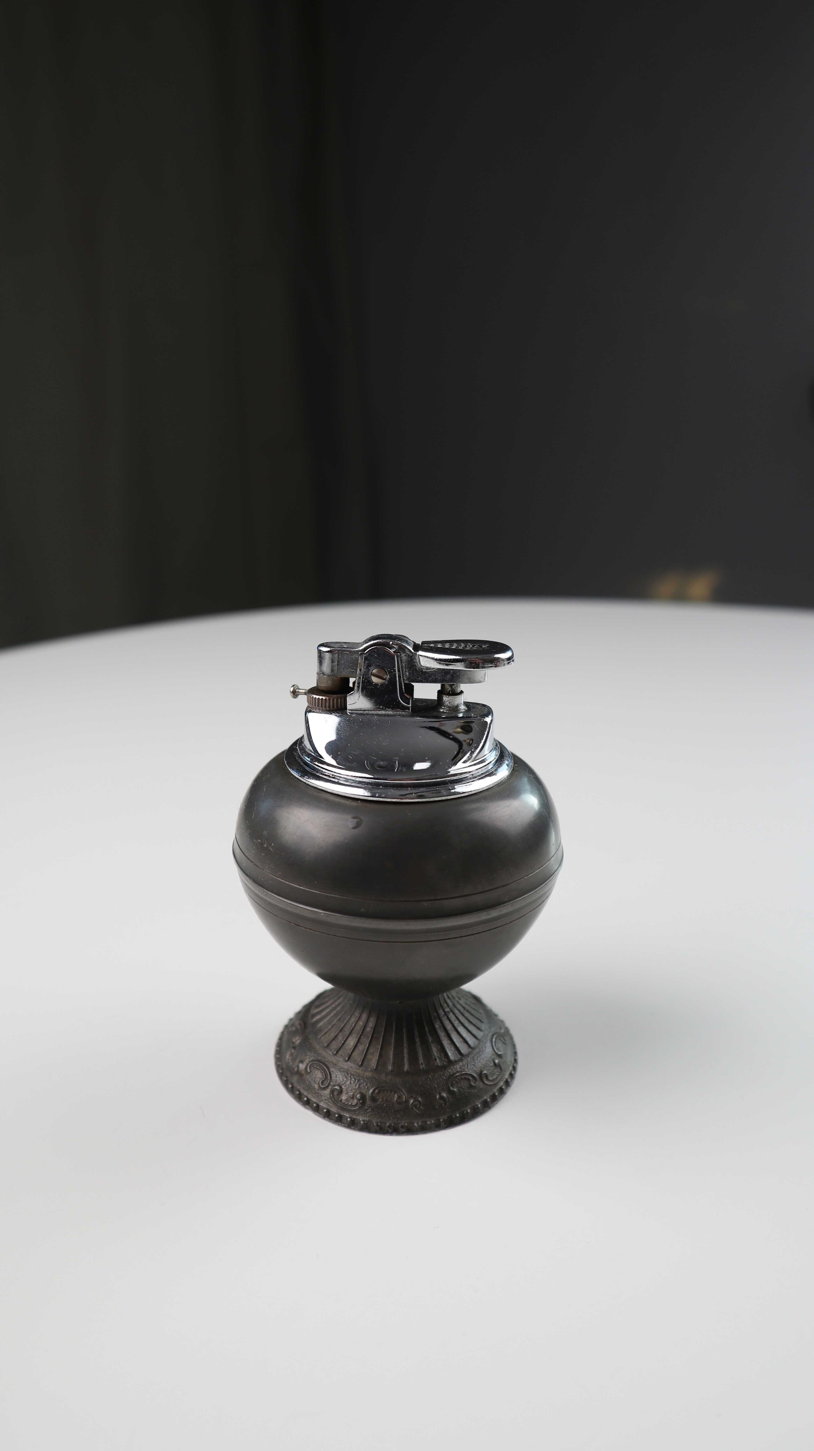 Gasfeuerzeug Zinnfeuerzeug Tischfeuerzeug Feuerzeug Gas 1960s