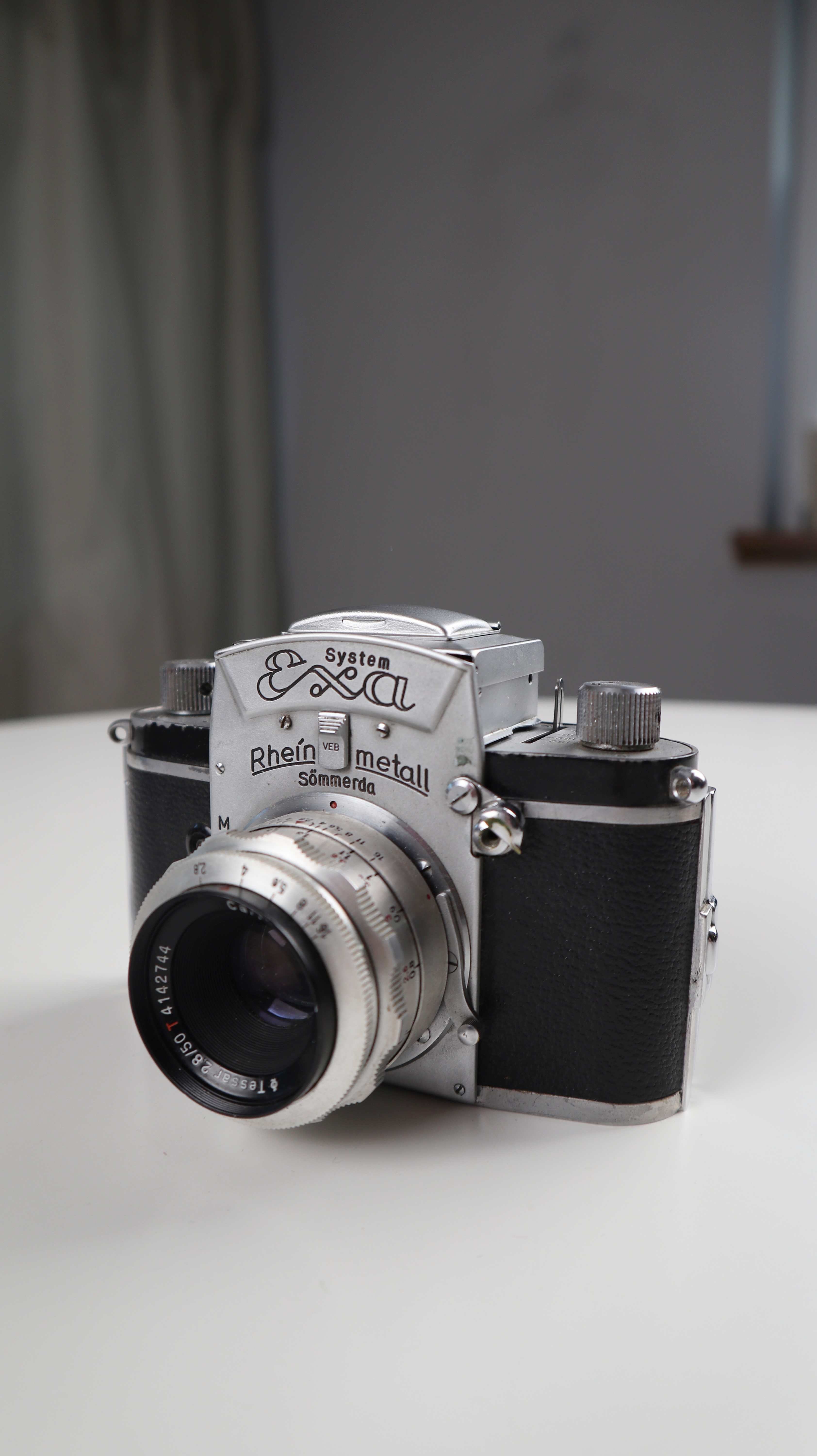 System Exa Rheinmetall Sömmerda Kamera #248578 Meritar f/2.9 - 50mm