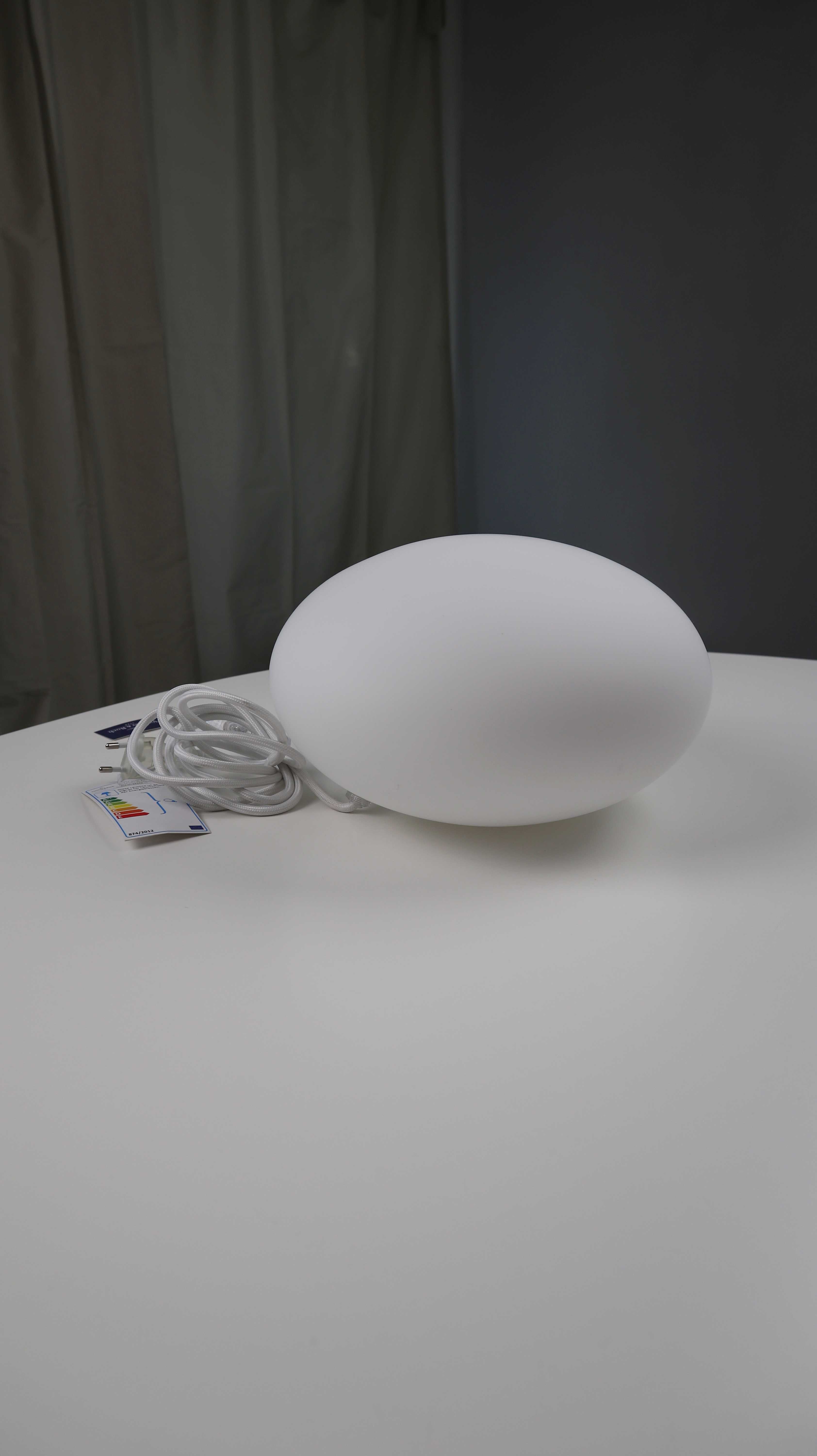 Villeroy & Boch Vancouver Tischlampe Kugellampe Weiß neu Tischleuchte