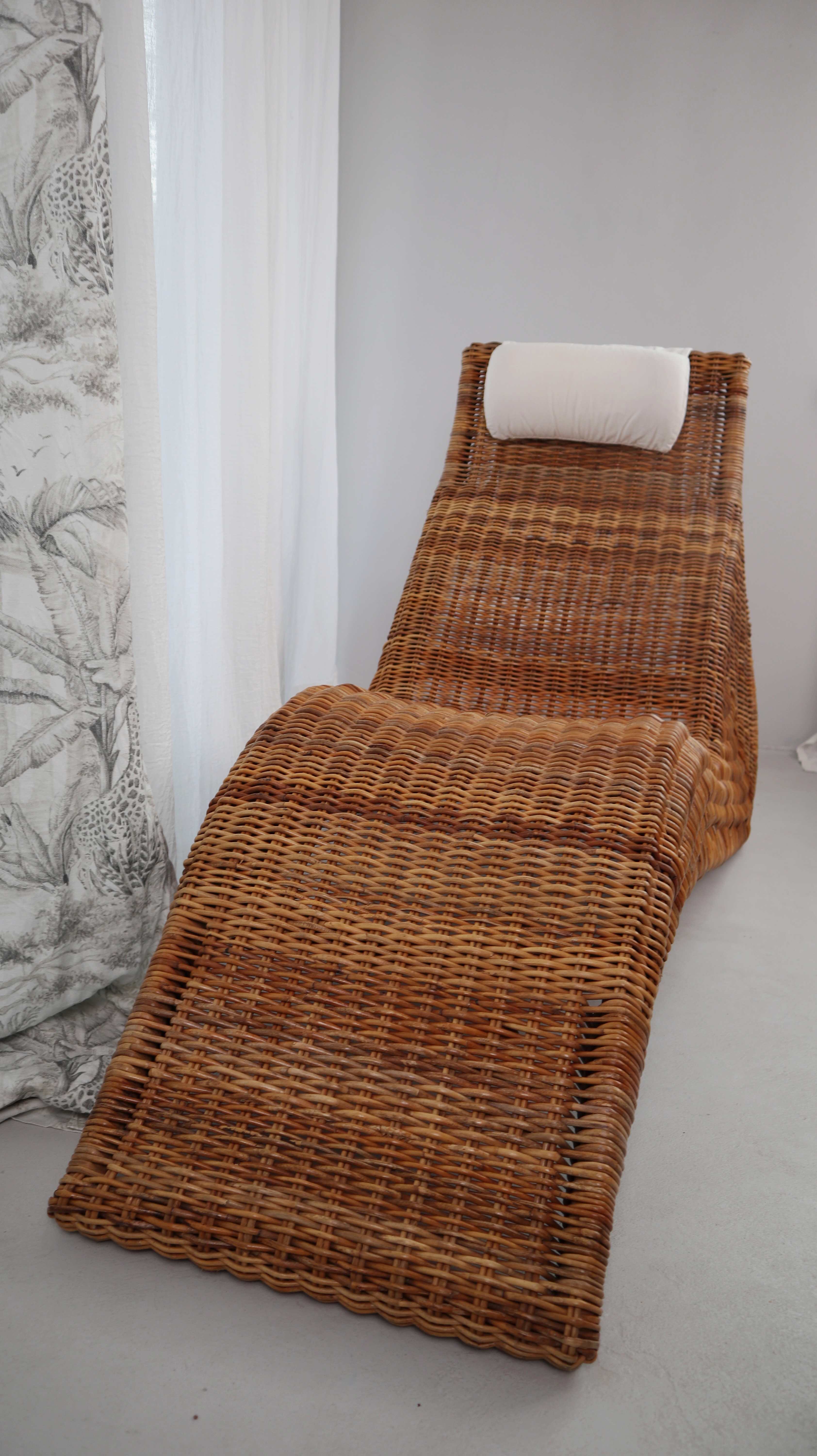 Ikea Vintage Karlskrona Chaiselongue Korbgeflecht Carl Öjerstam Liege Relaxliege