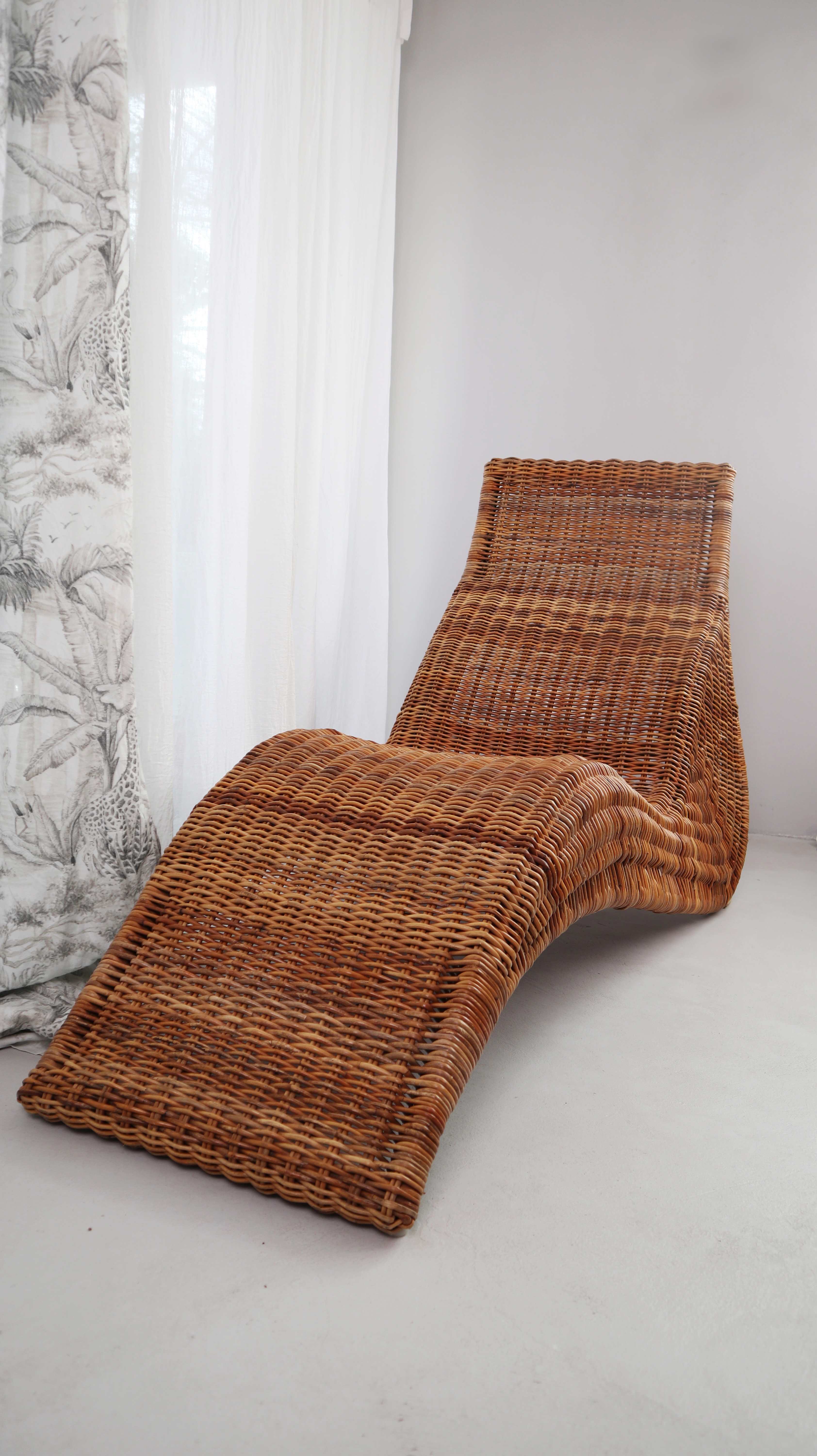 Ikea Vintage Karlskrona Chaiselongue Korbgeflecht Carl Öjerstam Liege Relaxliege