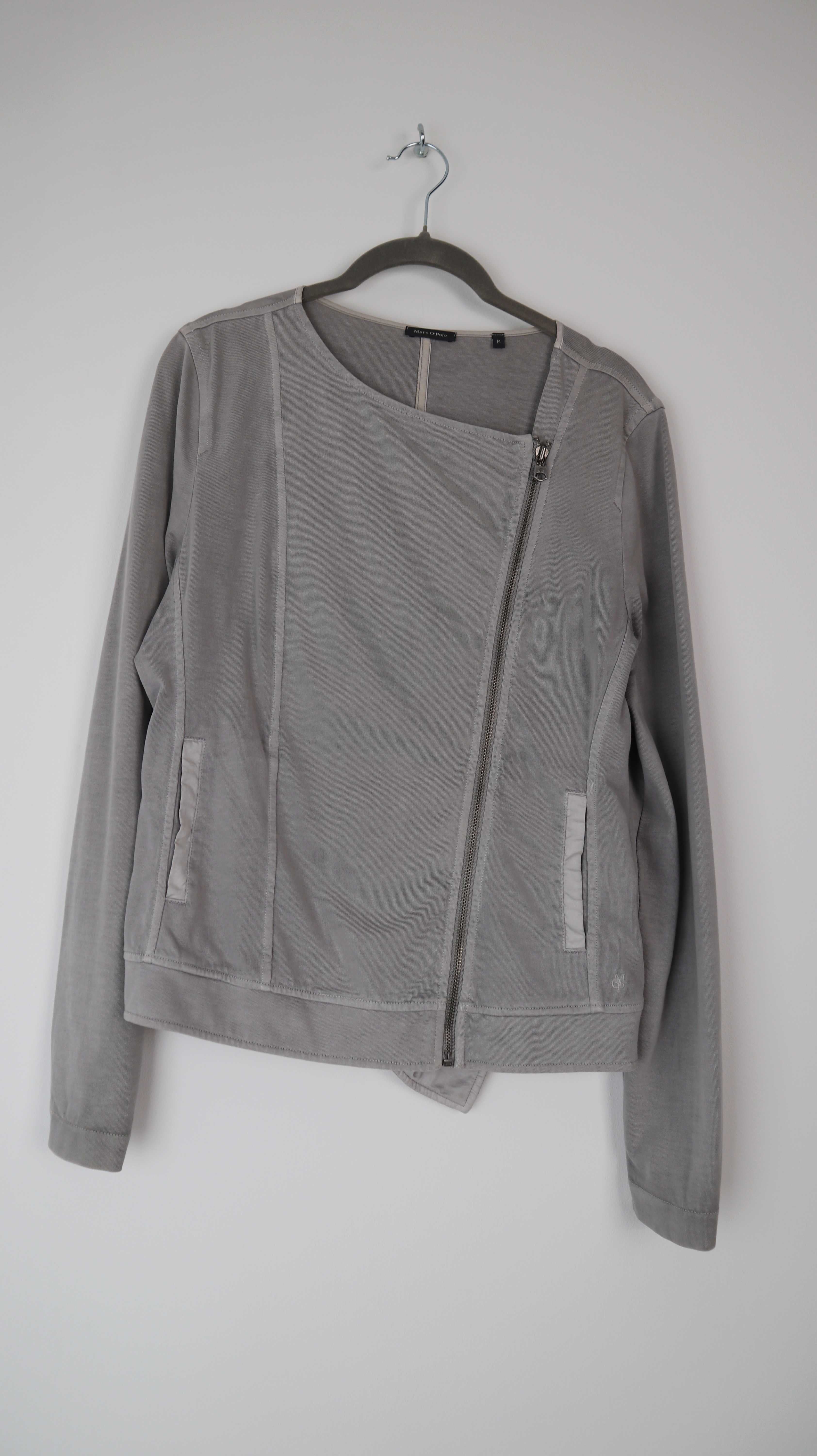 Marc O'Polo Blazer Jacke Grau Zipper 38 M basic