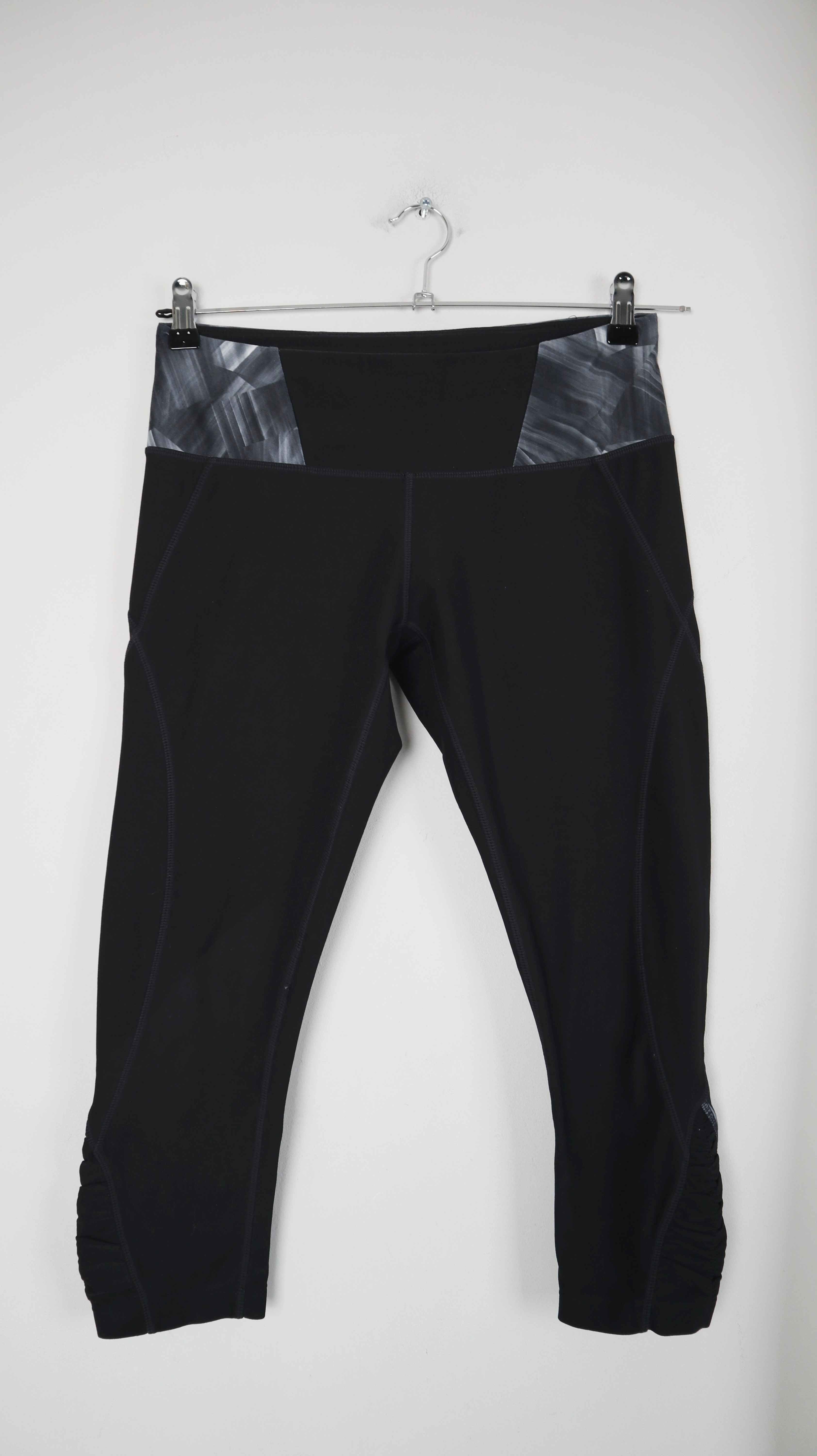 mpg Hose Sporthose 3/4 Hose Trainingshose Leggings 38 M schwarz