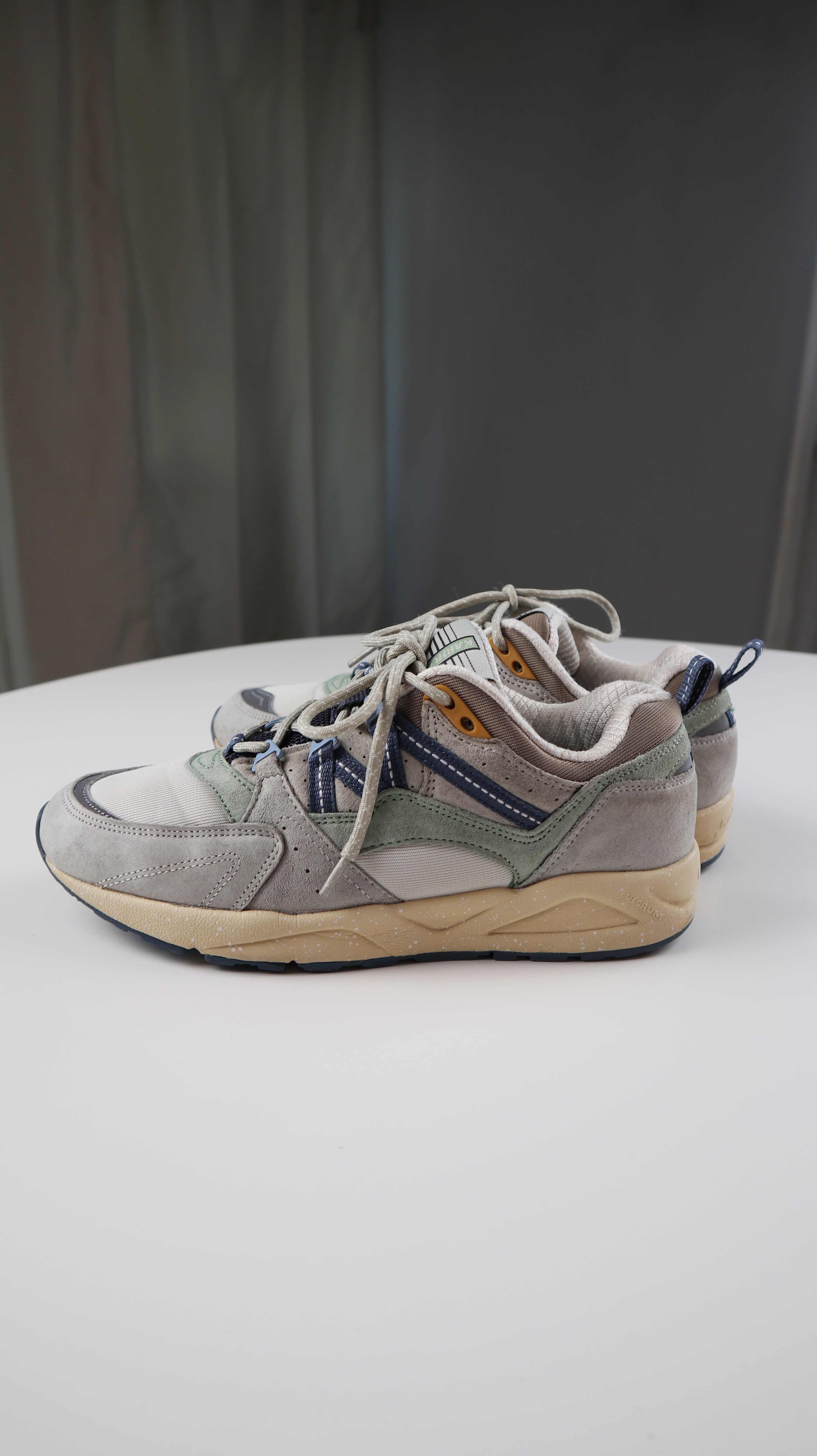 Karhu Sneaker Turnschuhe 40,5 Fusion 40 blau weiß Creme Japanisch