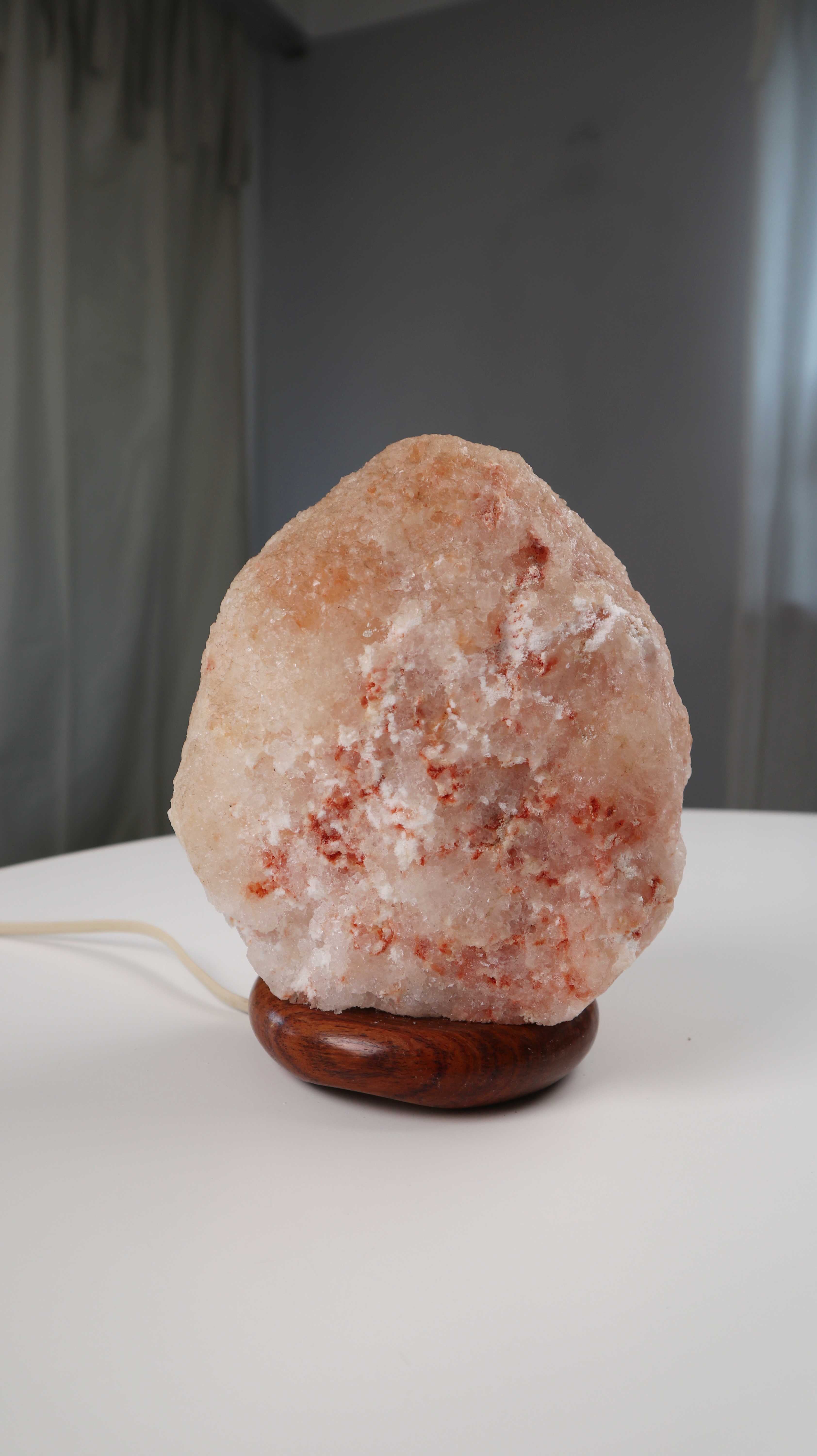 Salzkristalllampe Mini klein Tischlampe Salzleuchte Lampe Akzentlampe