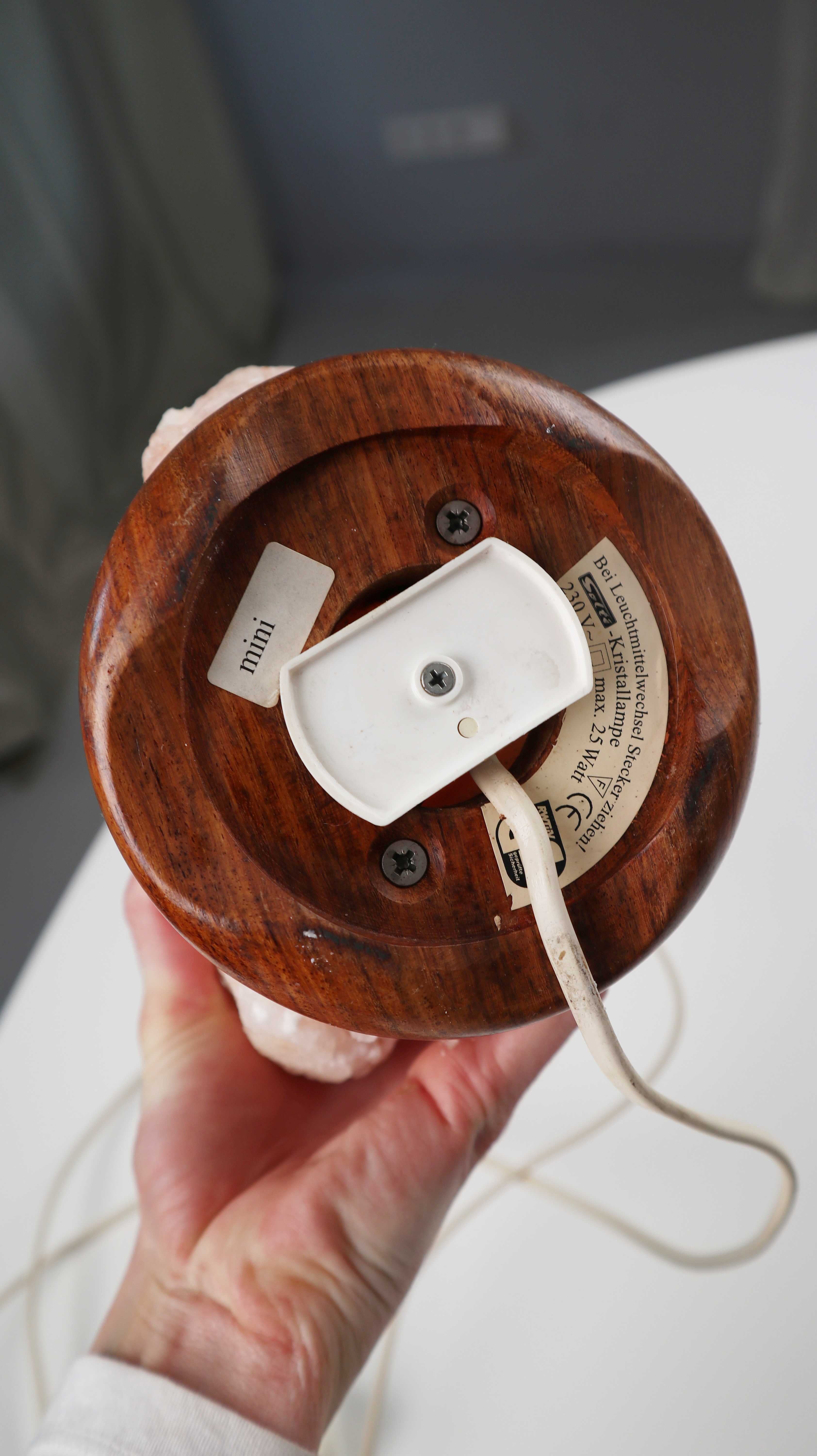 Salzkristalllampe Mini klein Tischlampe Salzleuchte Lampe Akzentlampe