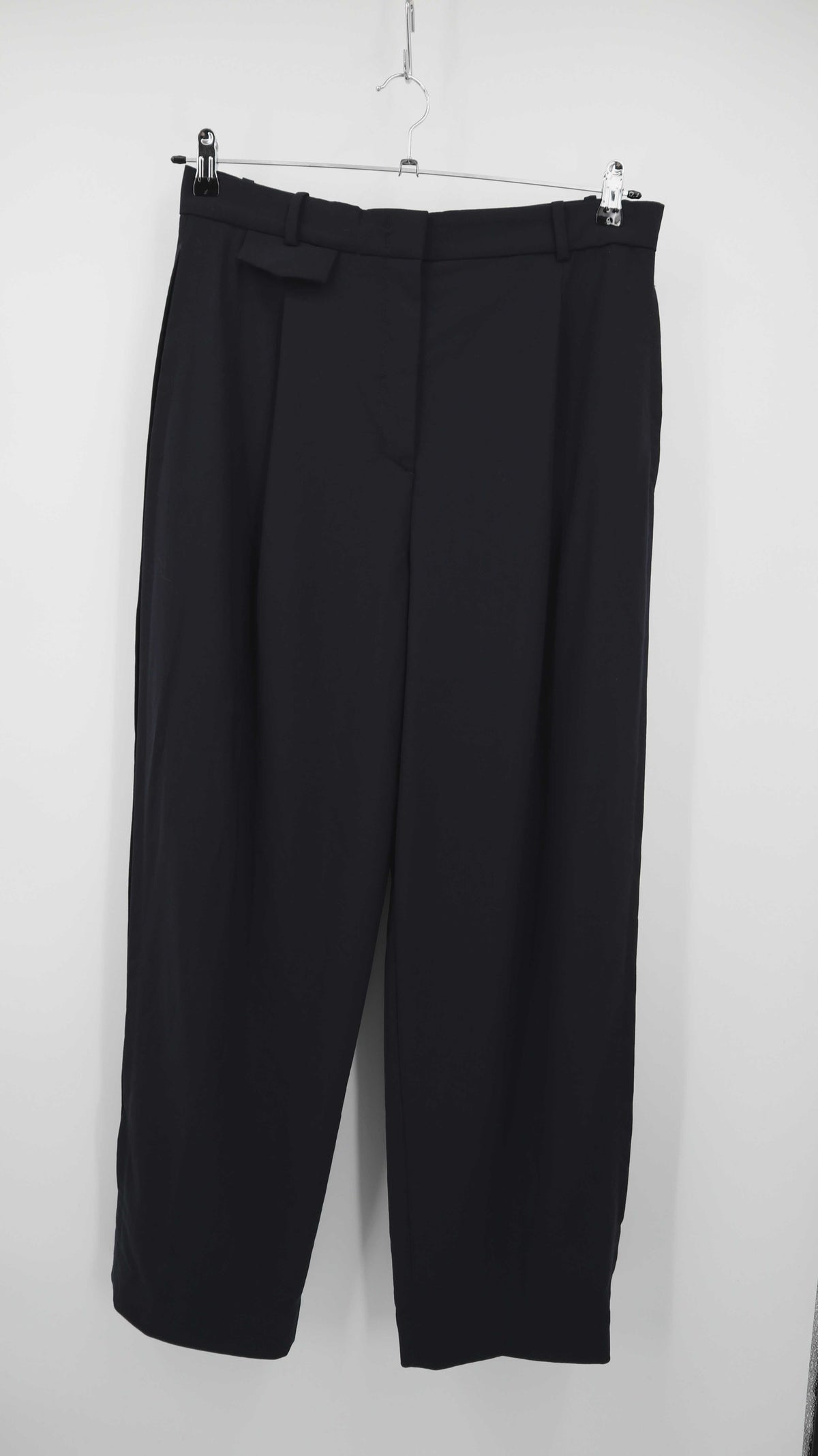 COS Hose schwarz 38 M Wolle 38 M Wollhose straight fit