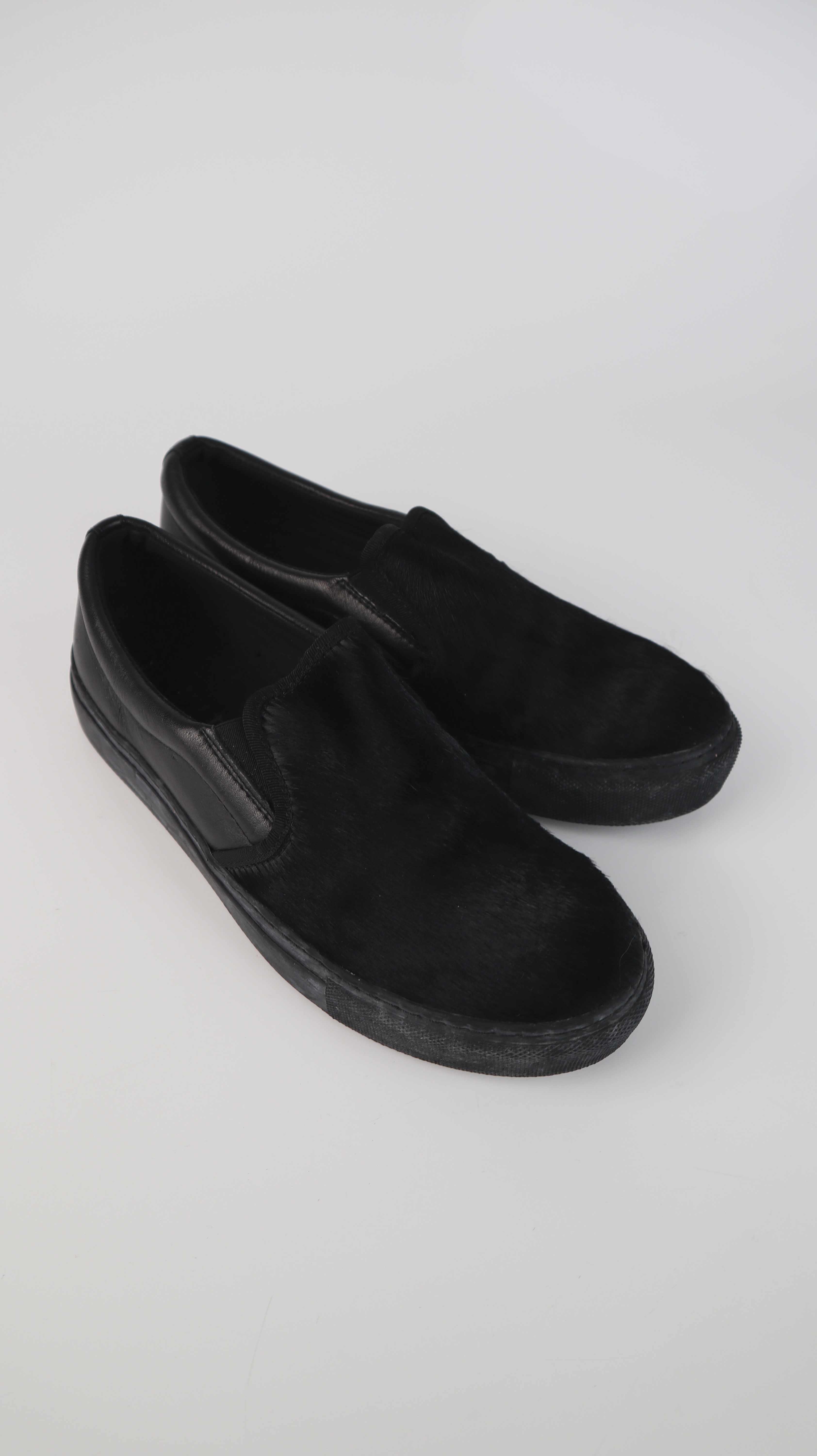 Invito Halbschuhe schwarz 40 Loafer Sneaker Slip on