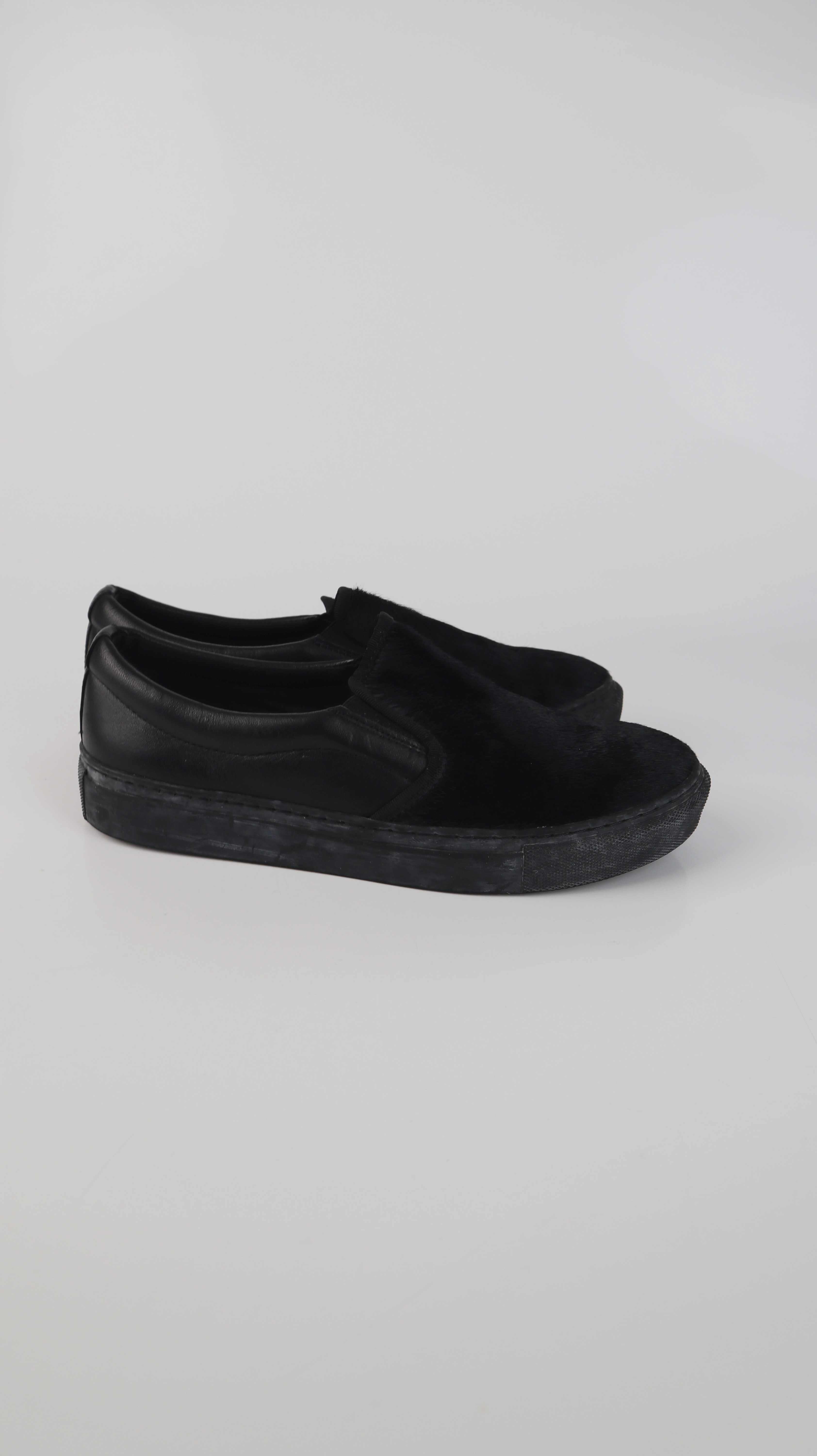 Invito Halbschuhe schwarz 40 Loafer Sneaker Slip on