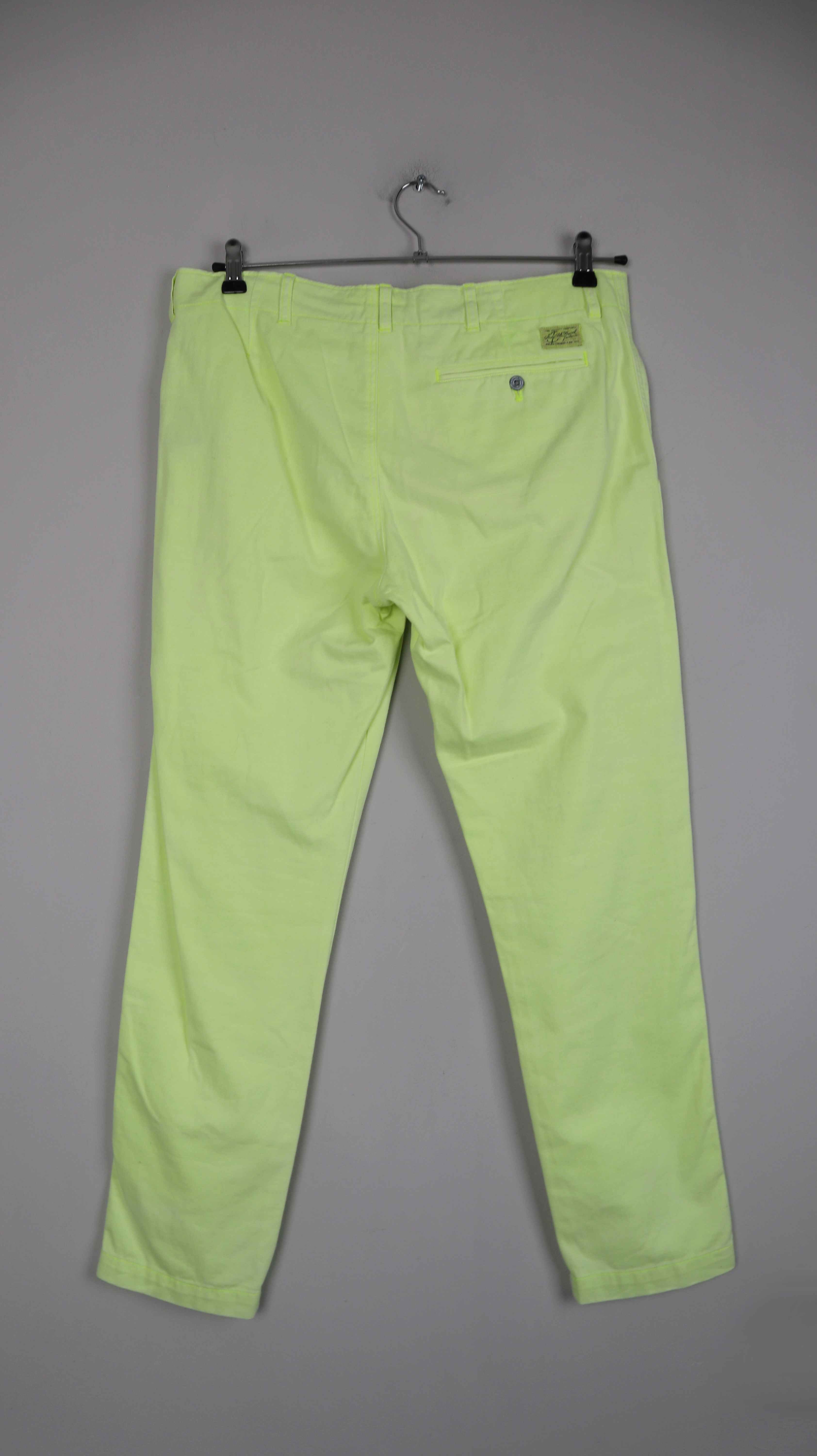 Ralph Lauren Polo Quin Boyfriend Chino Neongelb Gelb 10 40 L