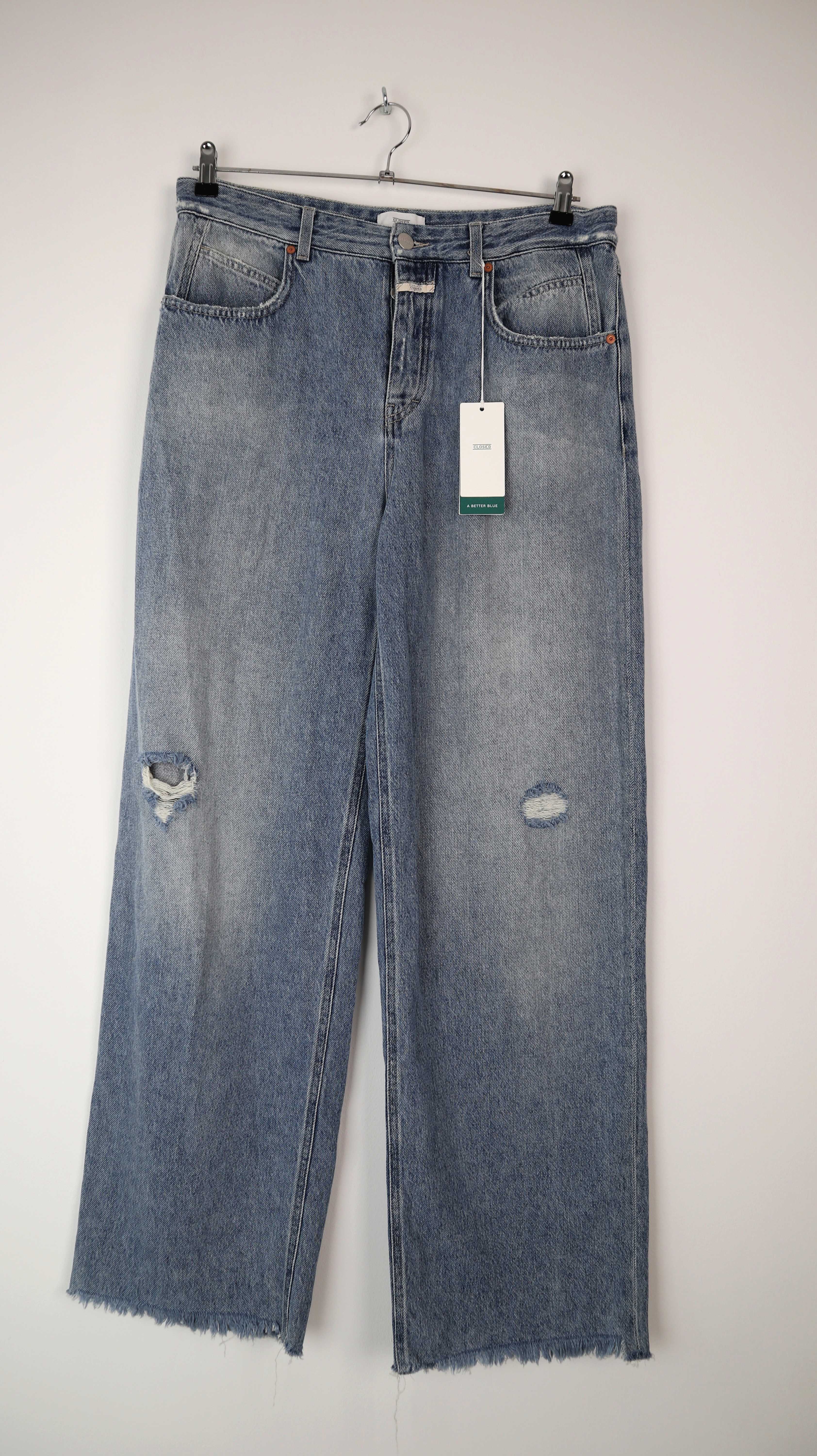 Closed Hose neu Jeans denim 32 blau straight leg 40 L