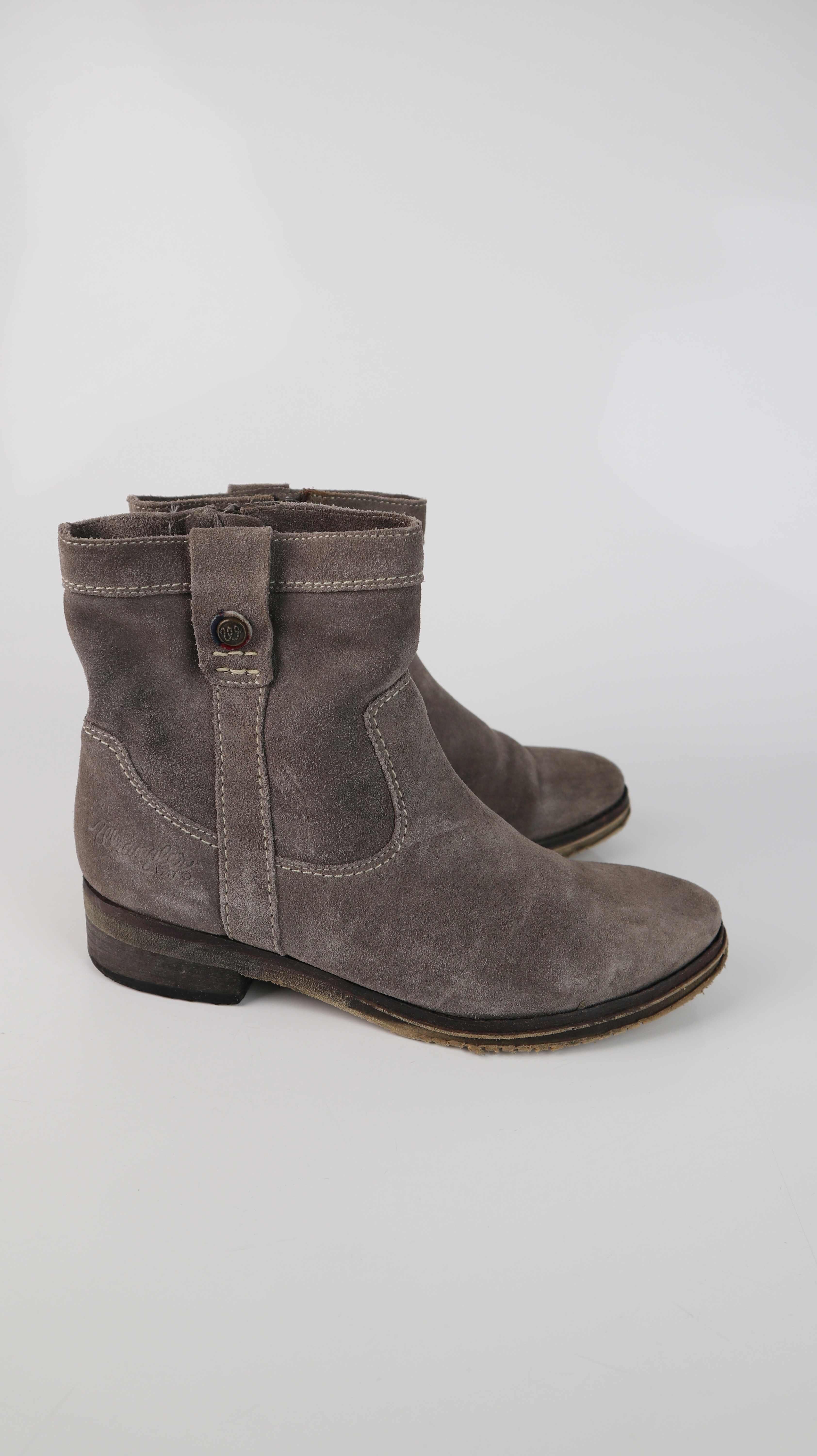Wrangler Stiefeletten grau Wildelder 39 Stiefel
