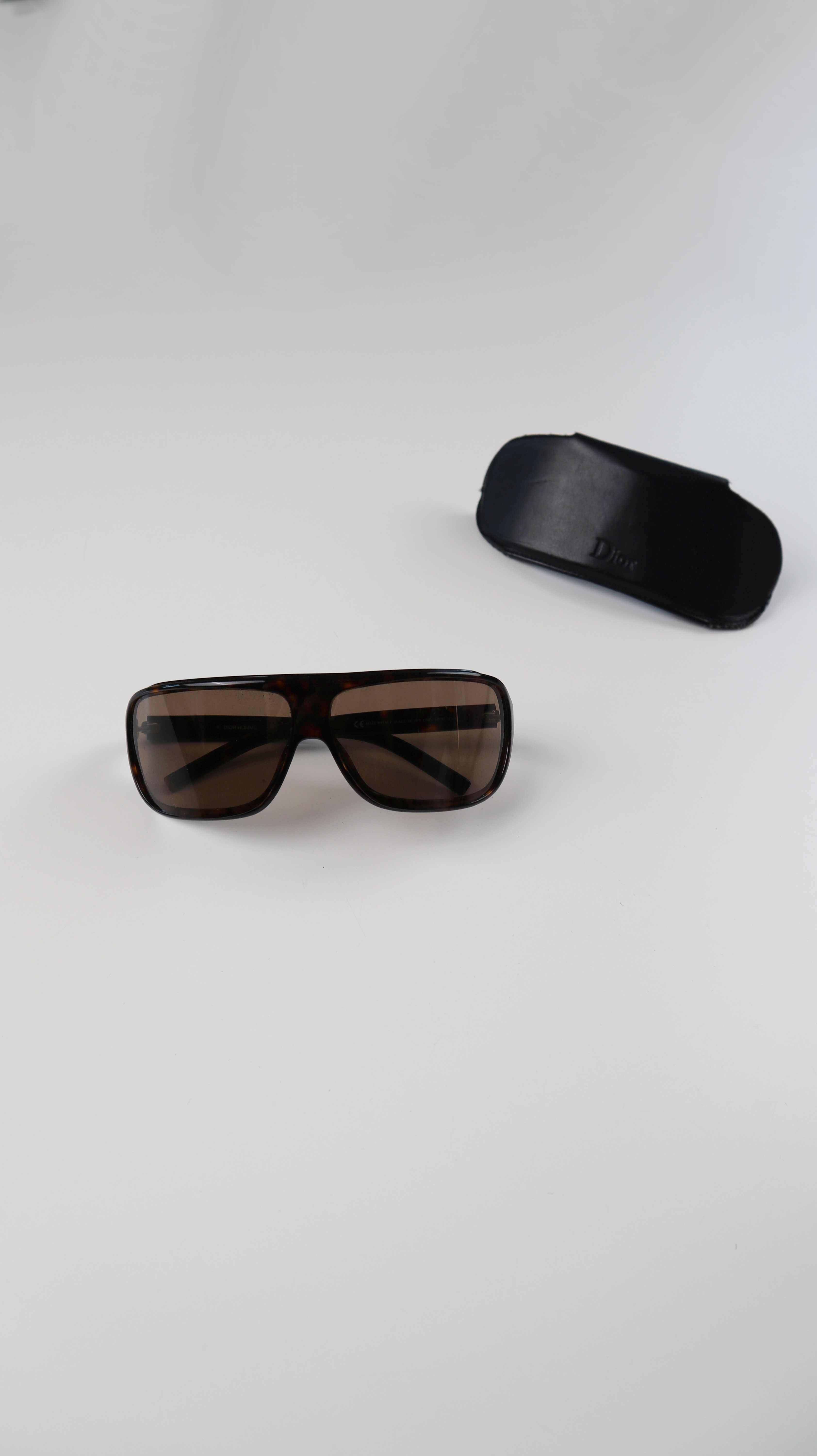 Dior Homme Sonnenbrille Braun Shield Sunglasses Brille