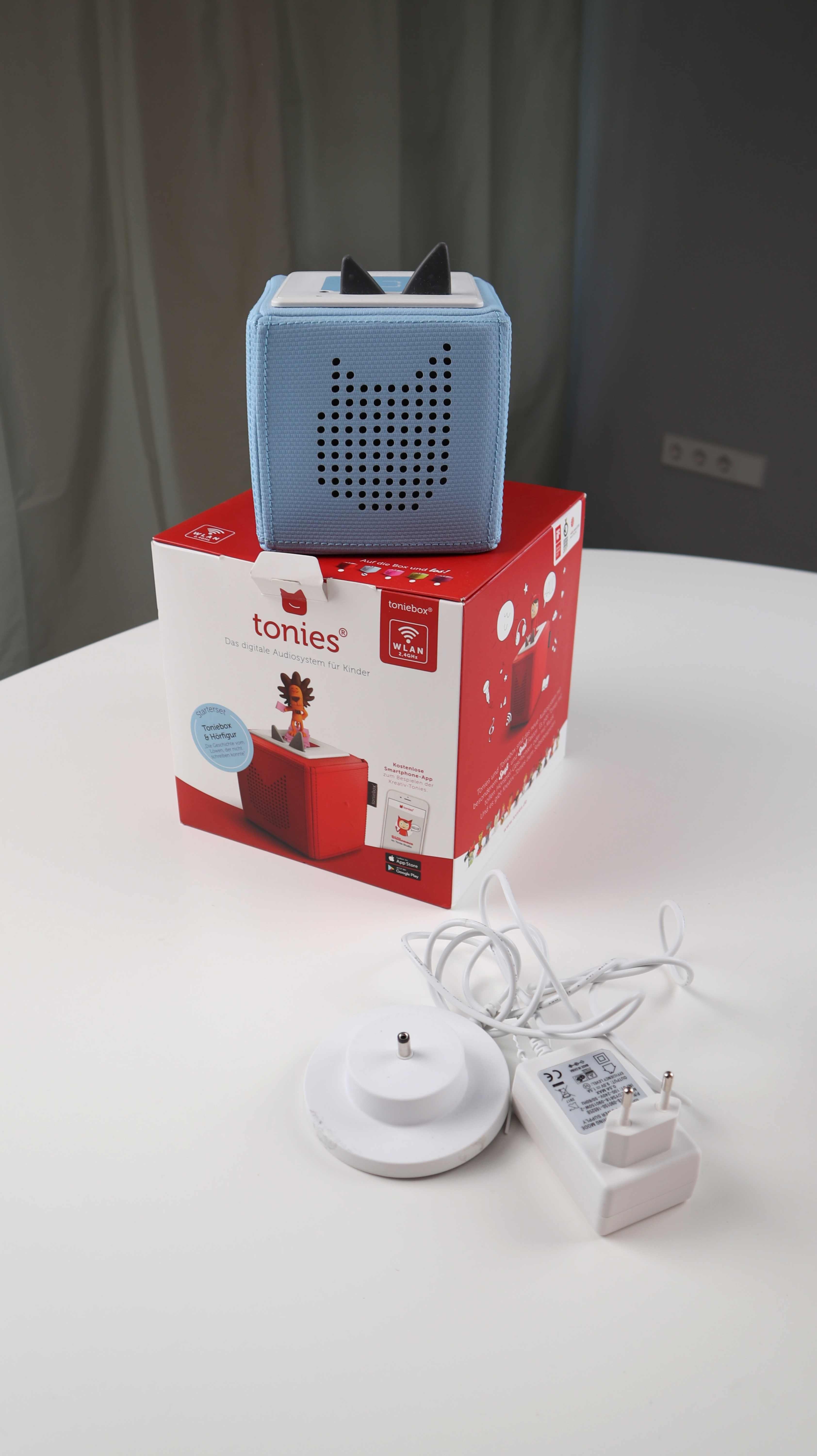 Tonie Box Toniebox Musikbox Blau Hörspielbox Lautsprecher
