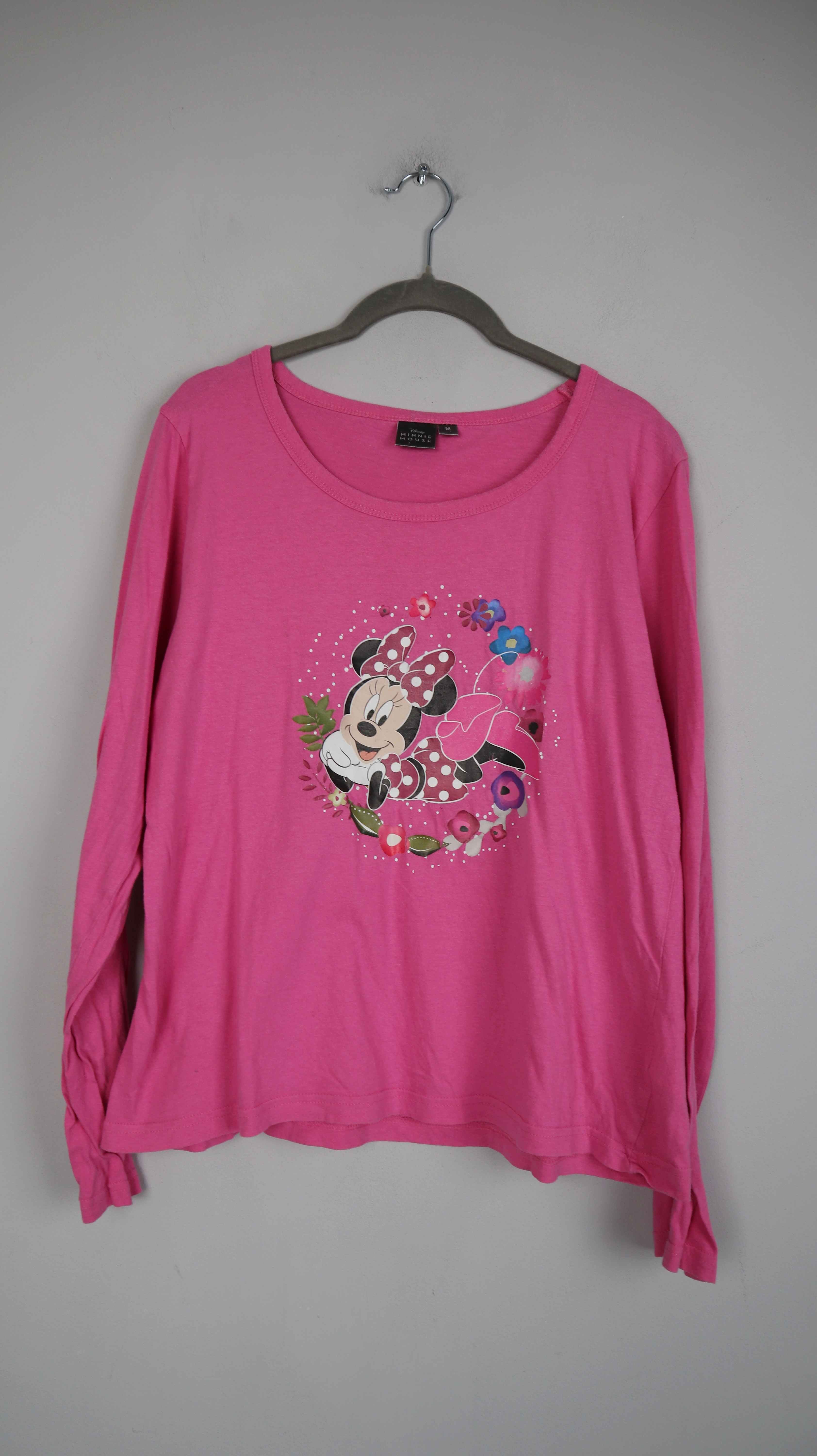 Minny Maus Shirt 38 M Longsleeve Pink Schlafshirt Pyjama