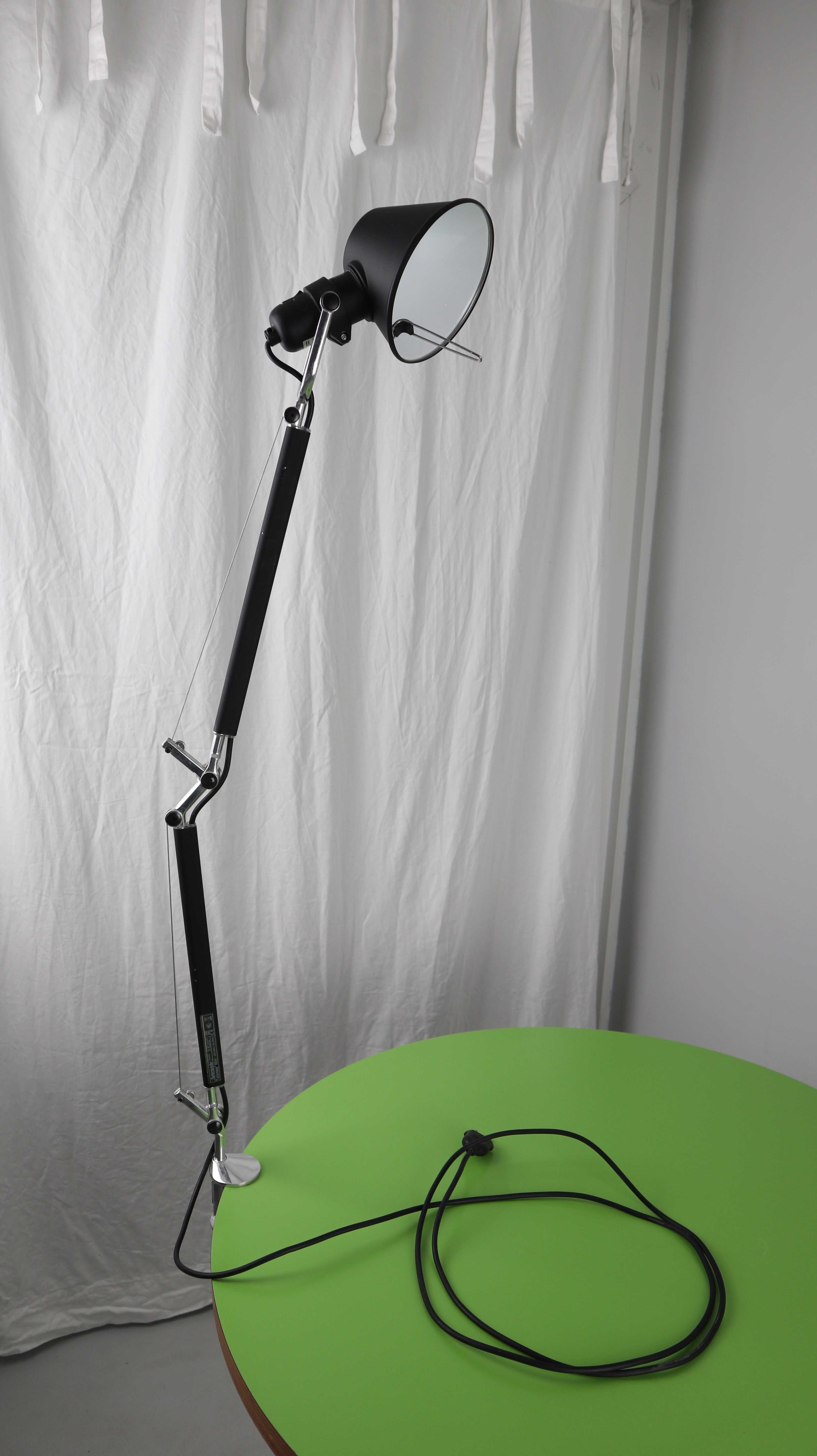 Artemide Tolomeo Mini Lampe schwarz Mitt Schreibtischlampe Klemmlampe