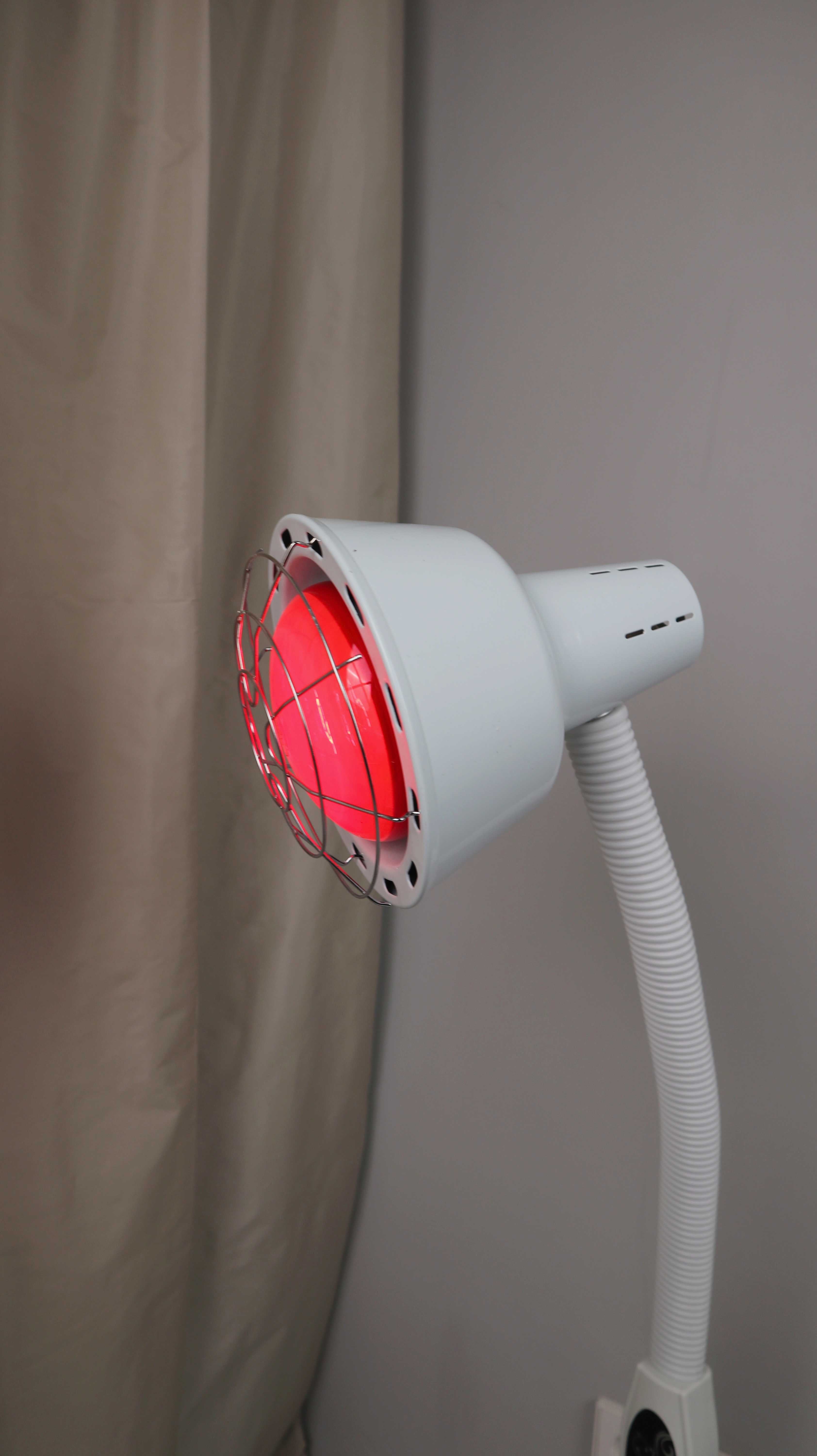 Rotlichtlampe elektrisch Fuß Wärmelampe Wärmelicht