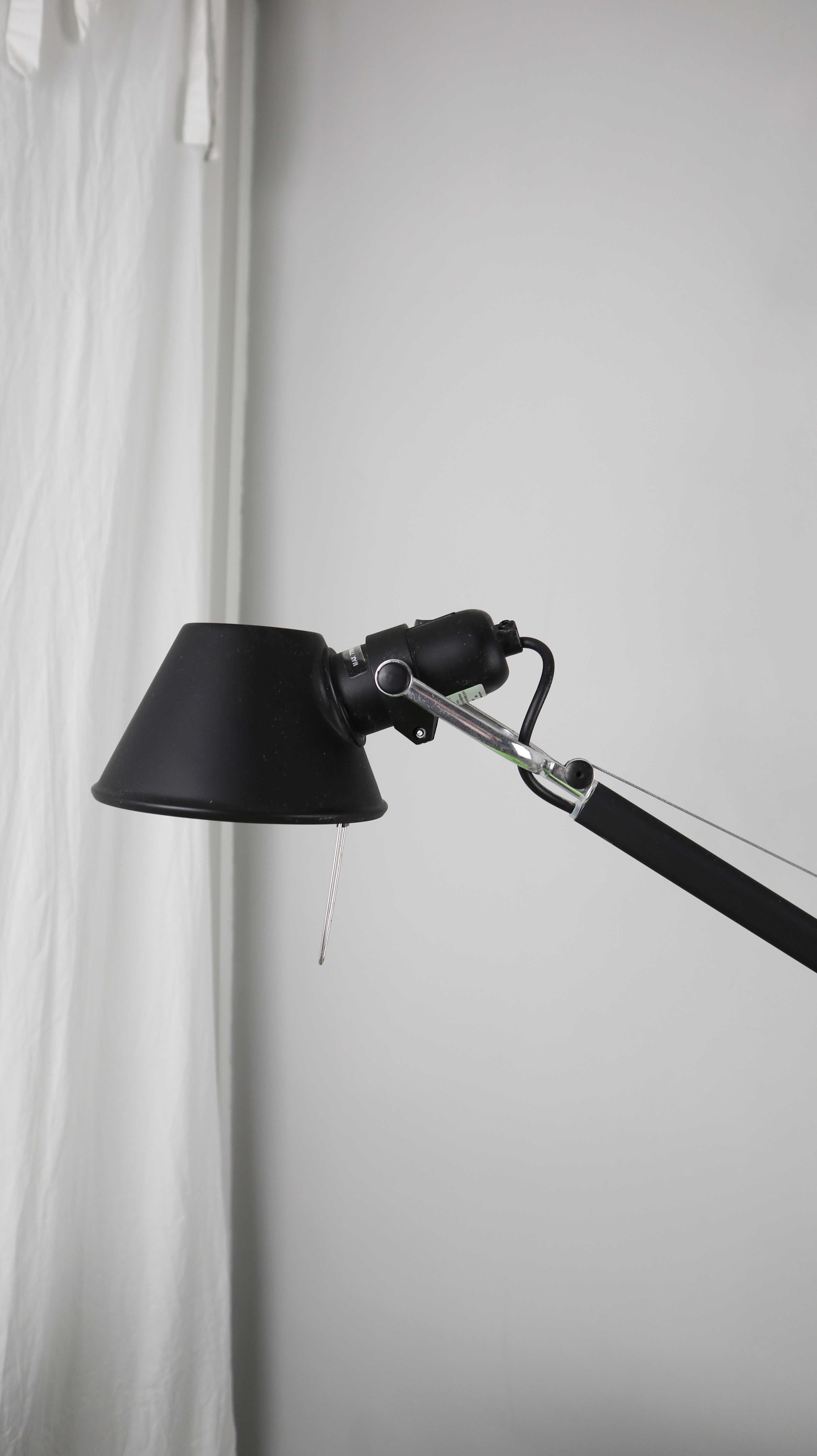 Artemide Tolomeo Mini Lampe schwarz Mitt Schreibtischlampe Klemmlampe