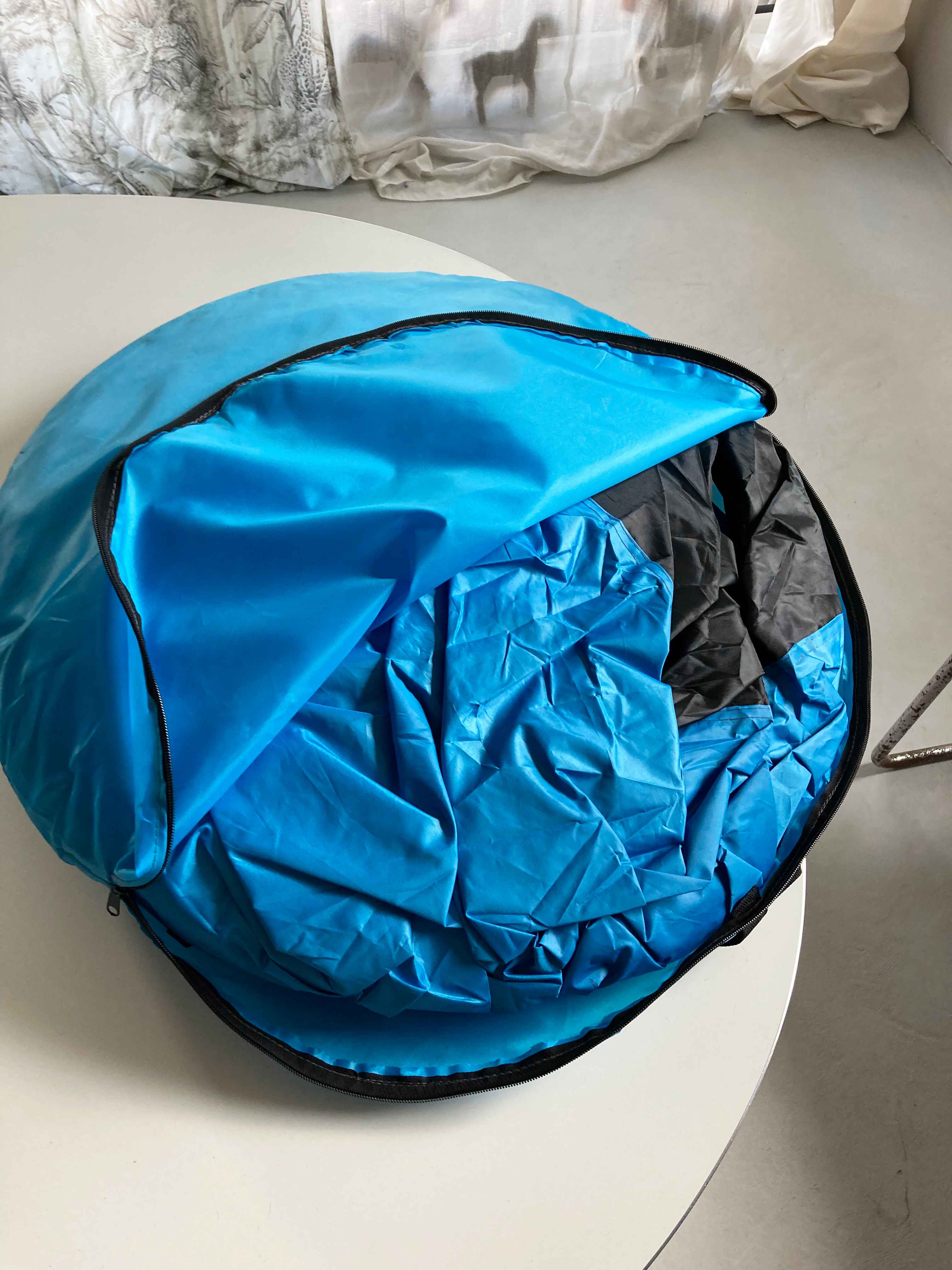 wurfzelt hamburg Wurfzelt blau Zelt Strandmuschel pop up – Handpicked pieces