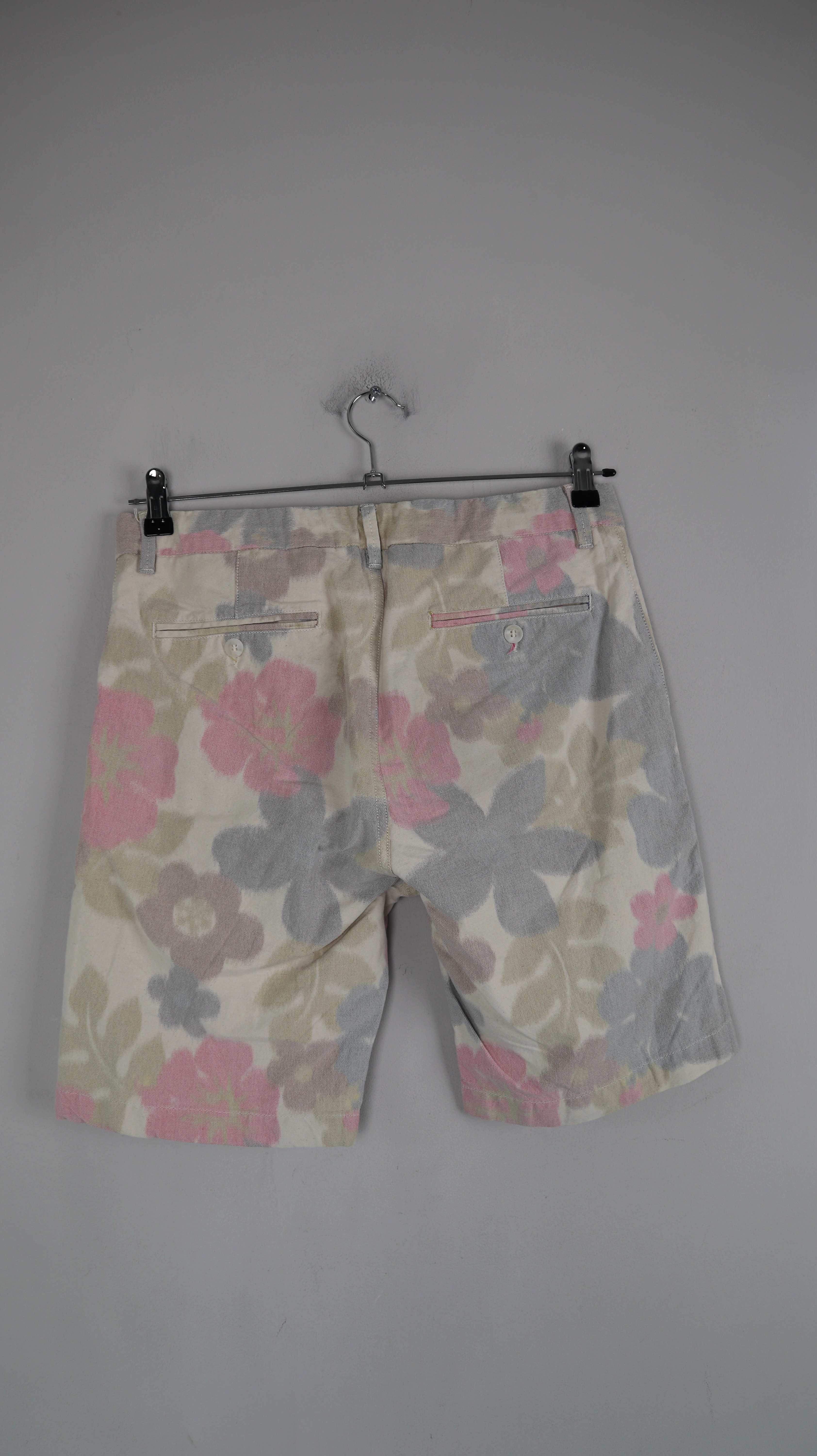 Closed Shorts kurze Hose rosa Pastell 32 M Blumen Creme