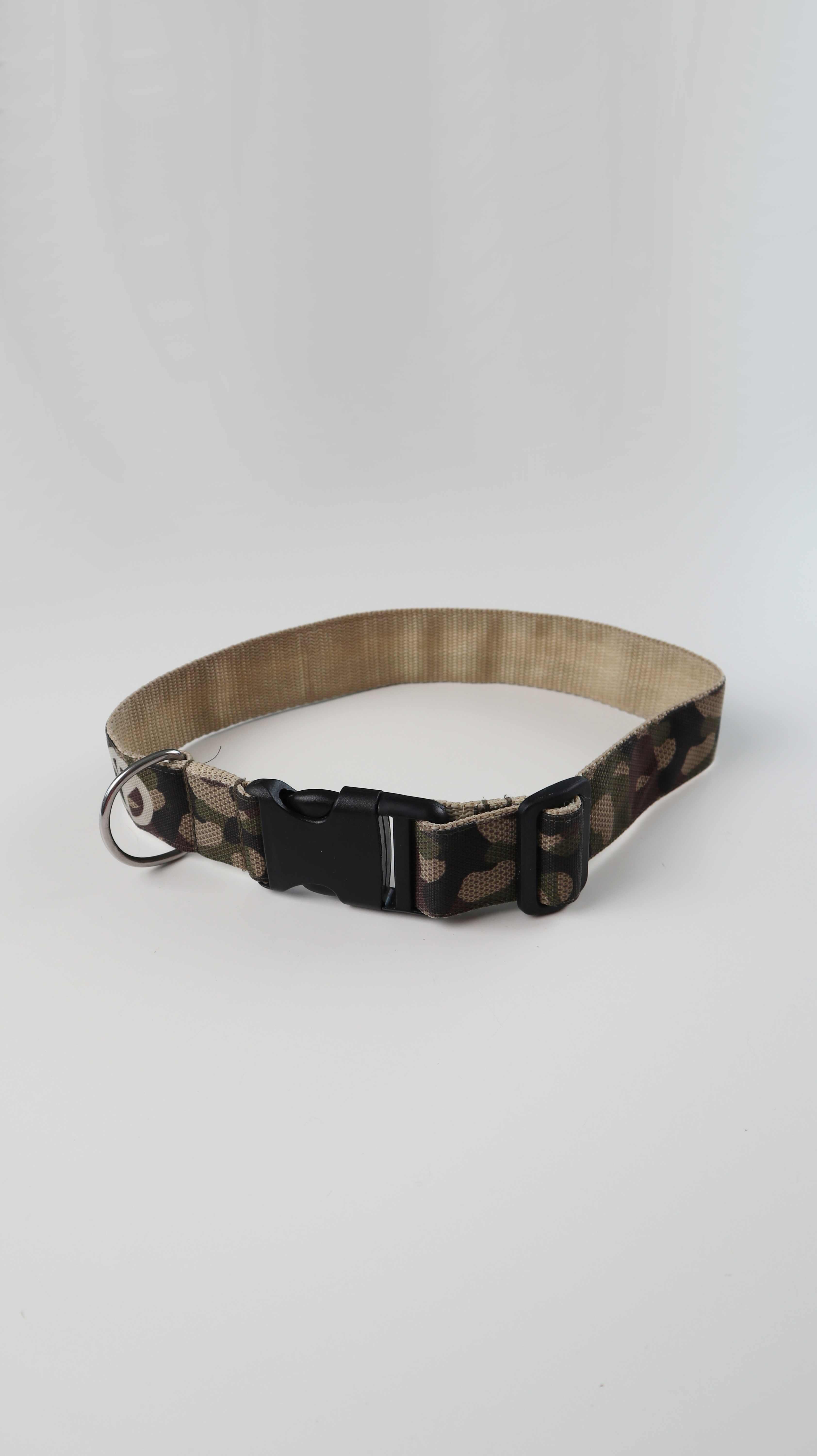 Hundehalsband Camouflage Grün Save Our Planet XL L Halsband