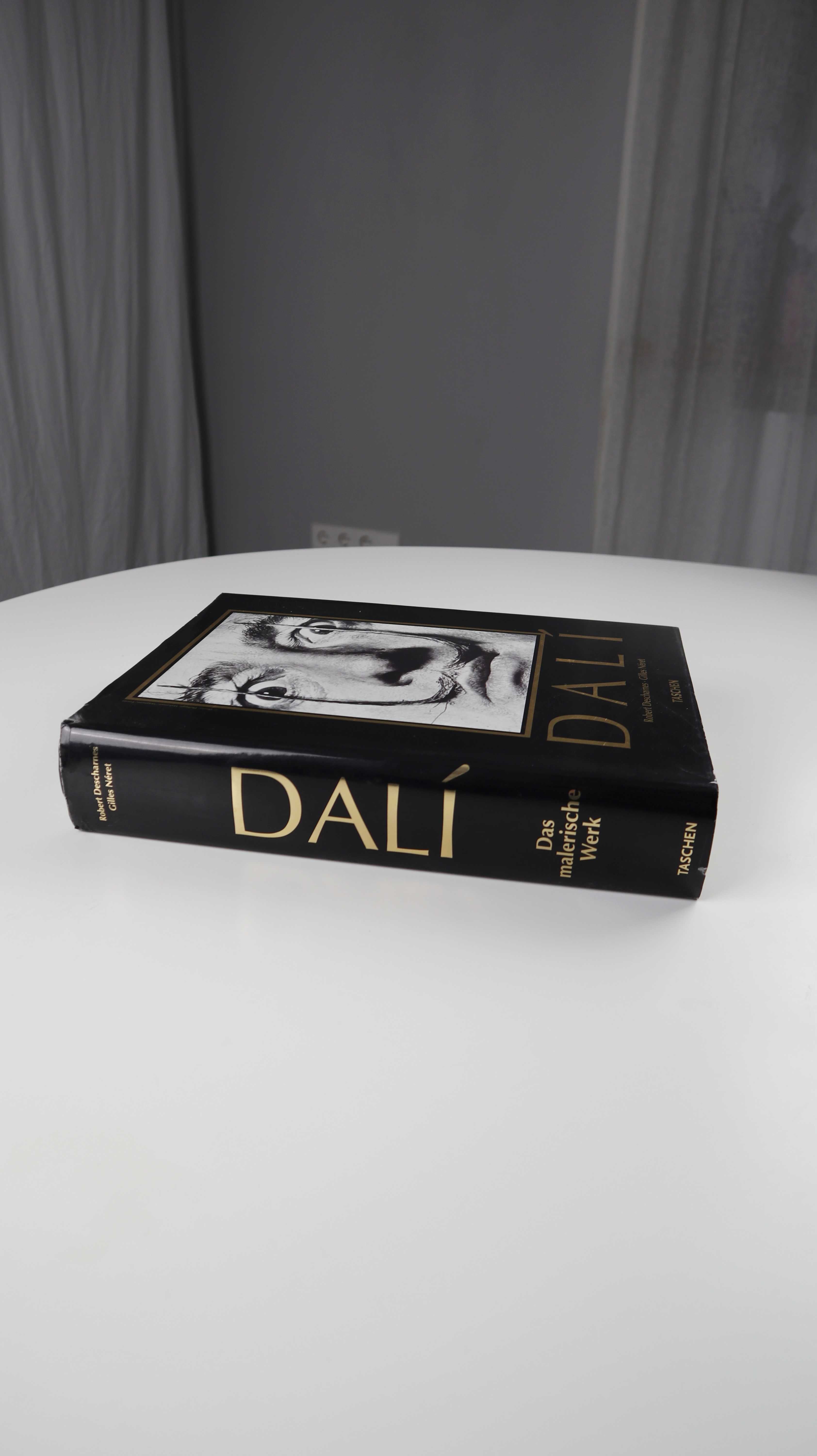 Dali Buch The Paintings Taschen Bildband Tablebook schwarz gold