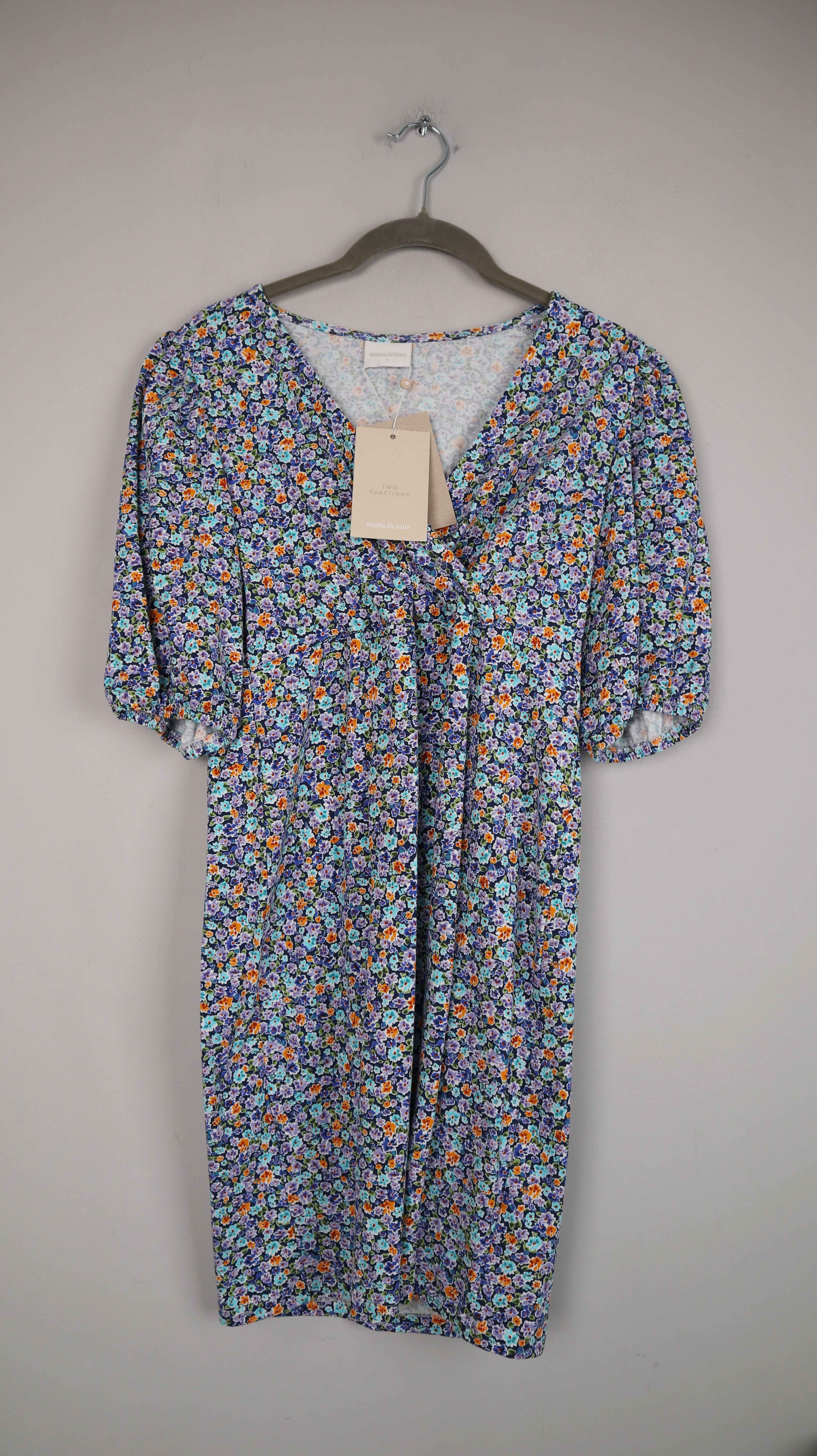 mamalicious Shirt Top Blau neu 36 S Stilltop Stillshirt