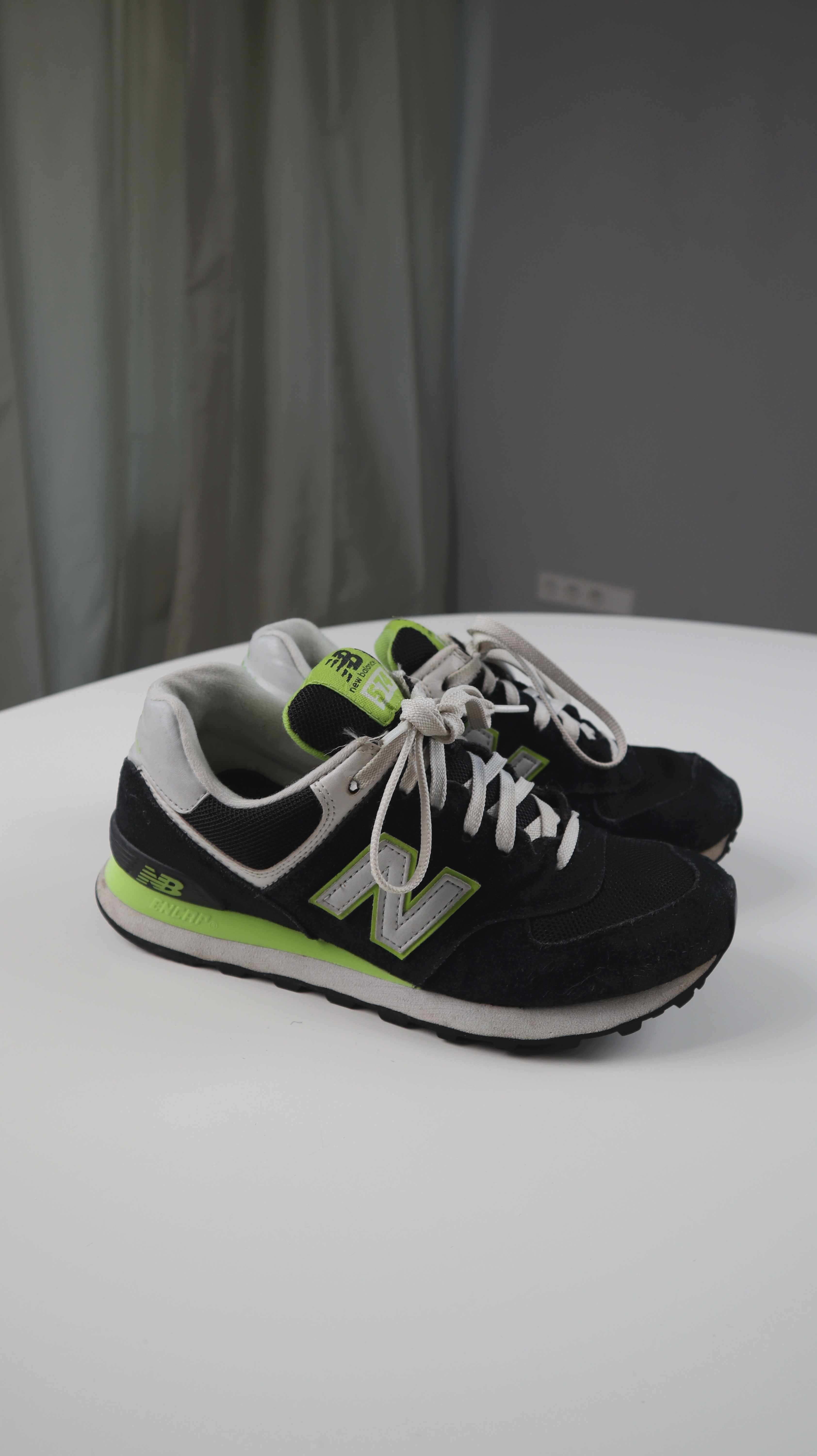 New Balance Sneaker 39 Tunrschuhe Blau grün schwarz Schnürer