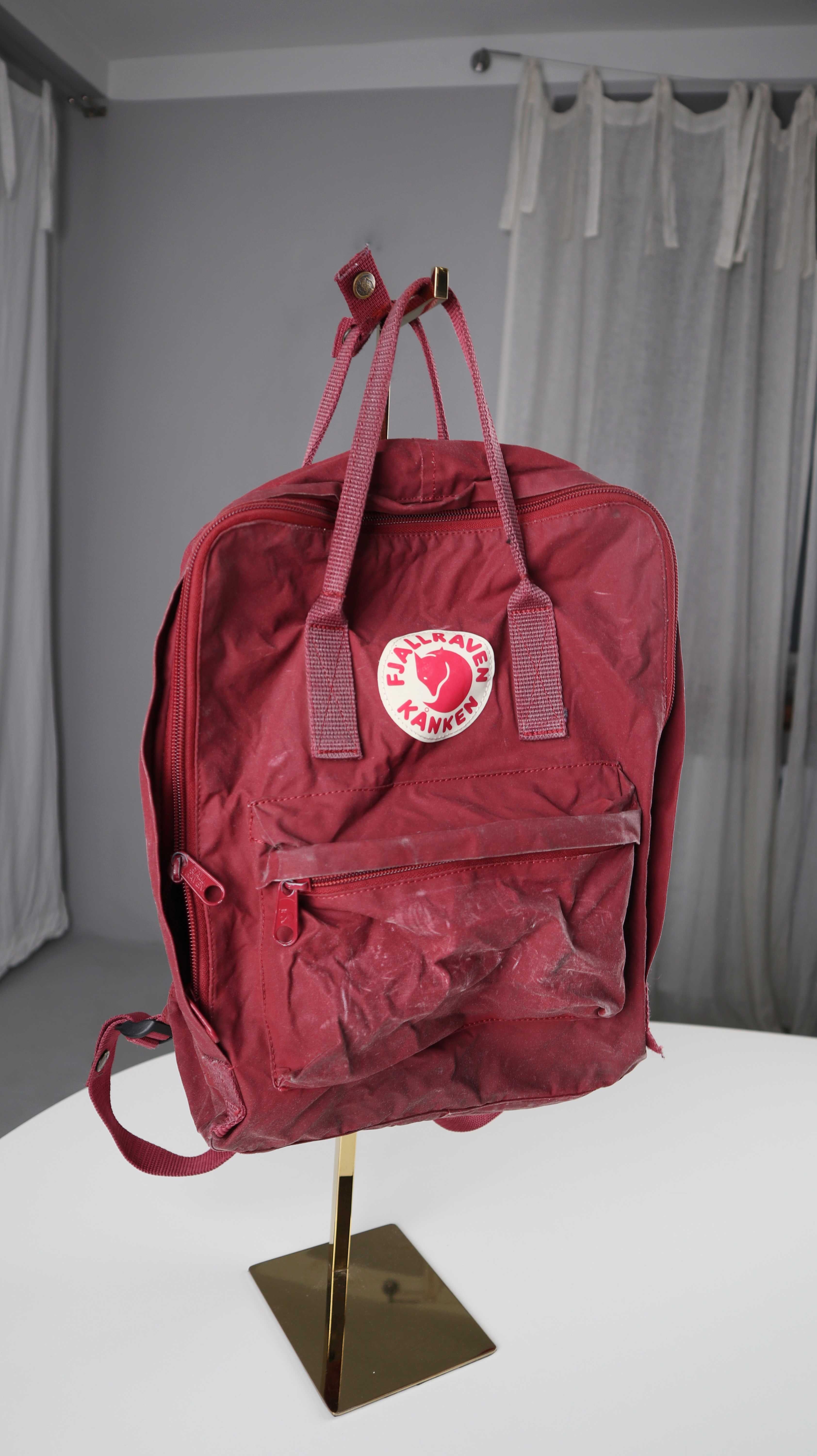 Fjällräven Rucksack rot Weinrot Dunkelrot Kanken