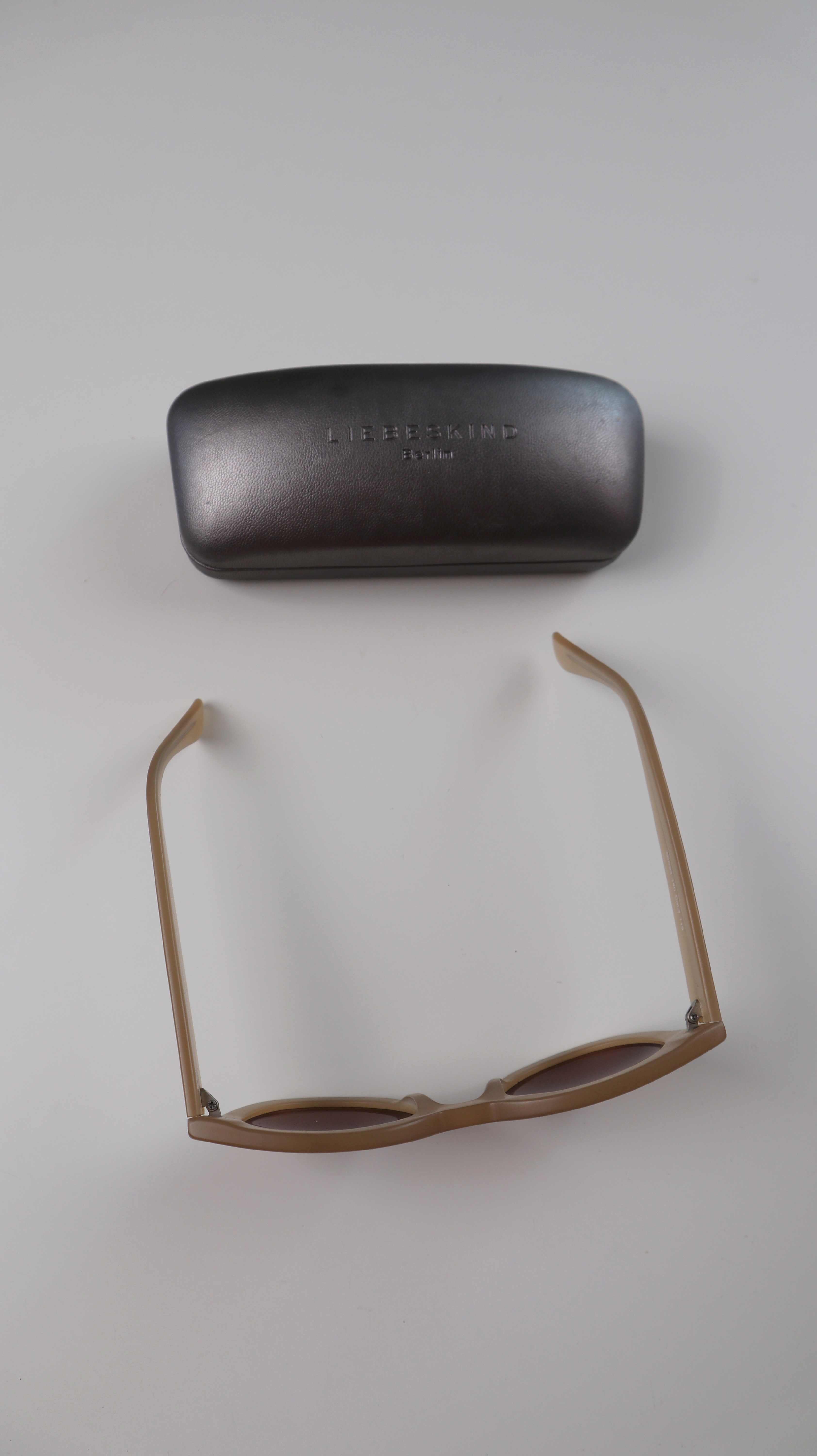 Liebeskind Sonnenbrille Brille Nude Beige rund