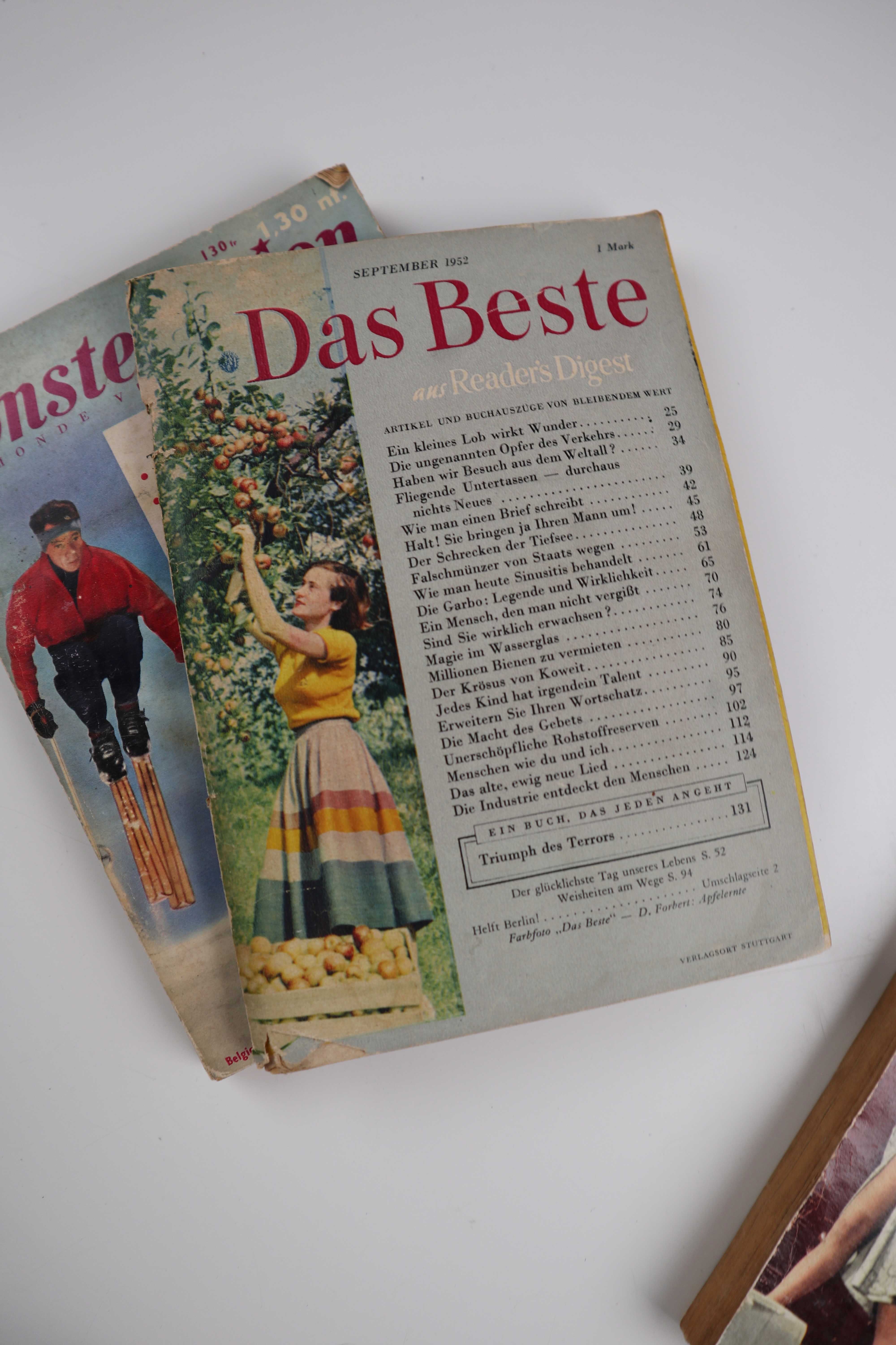 Alte französische Bücher 50er