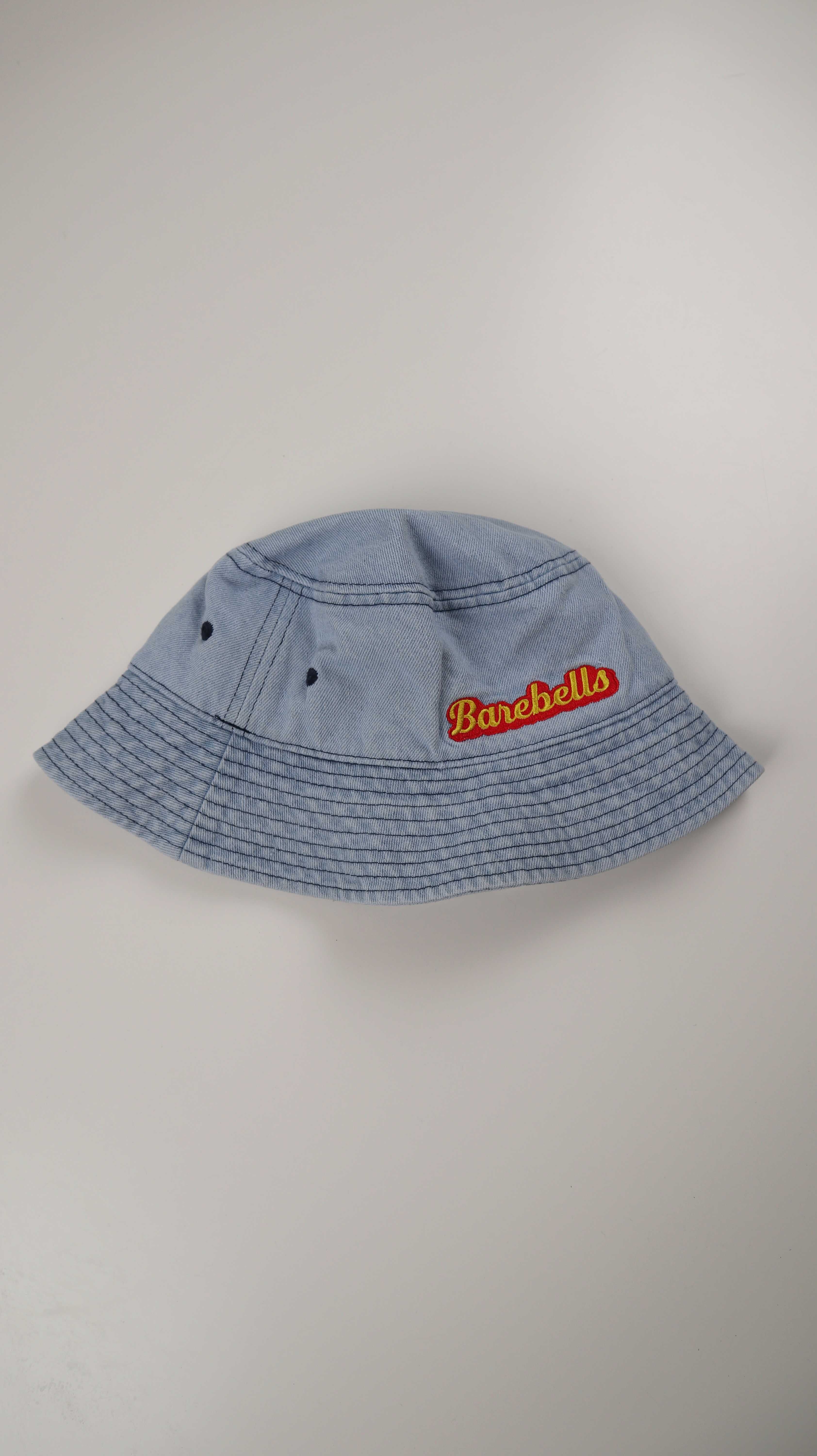 Bucket Hat Jeans Hut Kappe Jeans hut Barebells bestickt