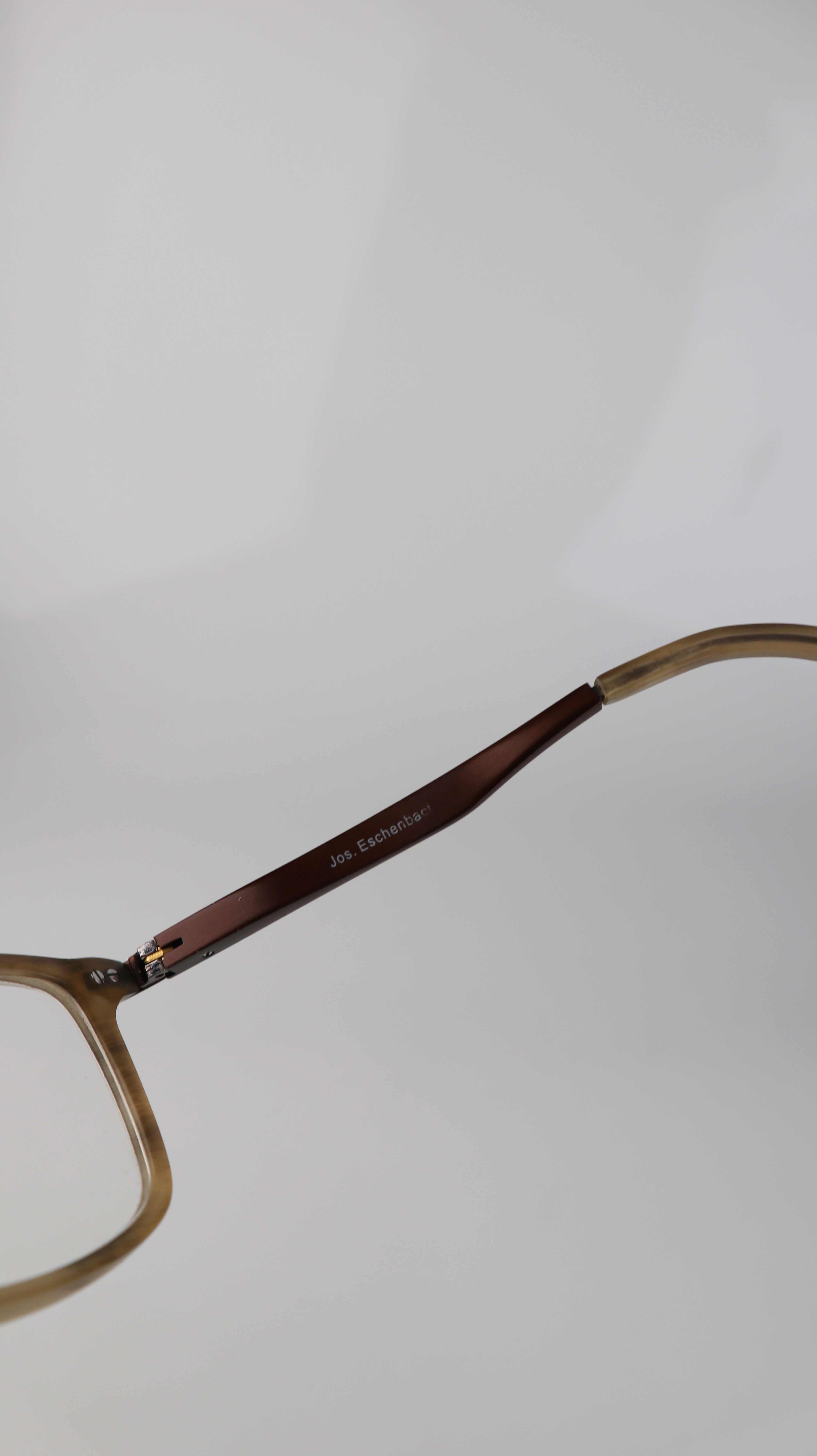 Jos. Eschenbach Brille Brillengestell Beige eckig