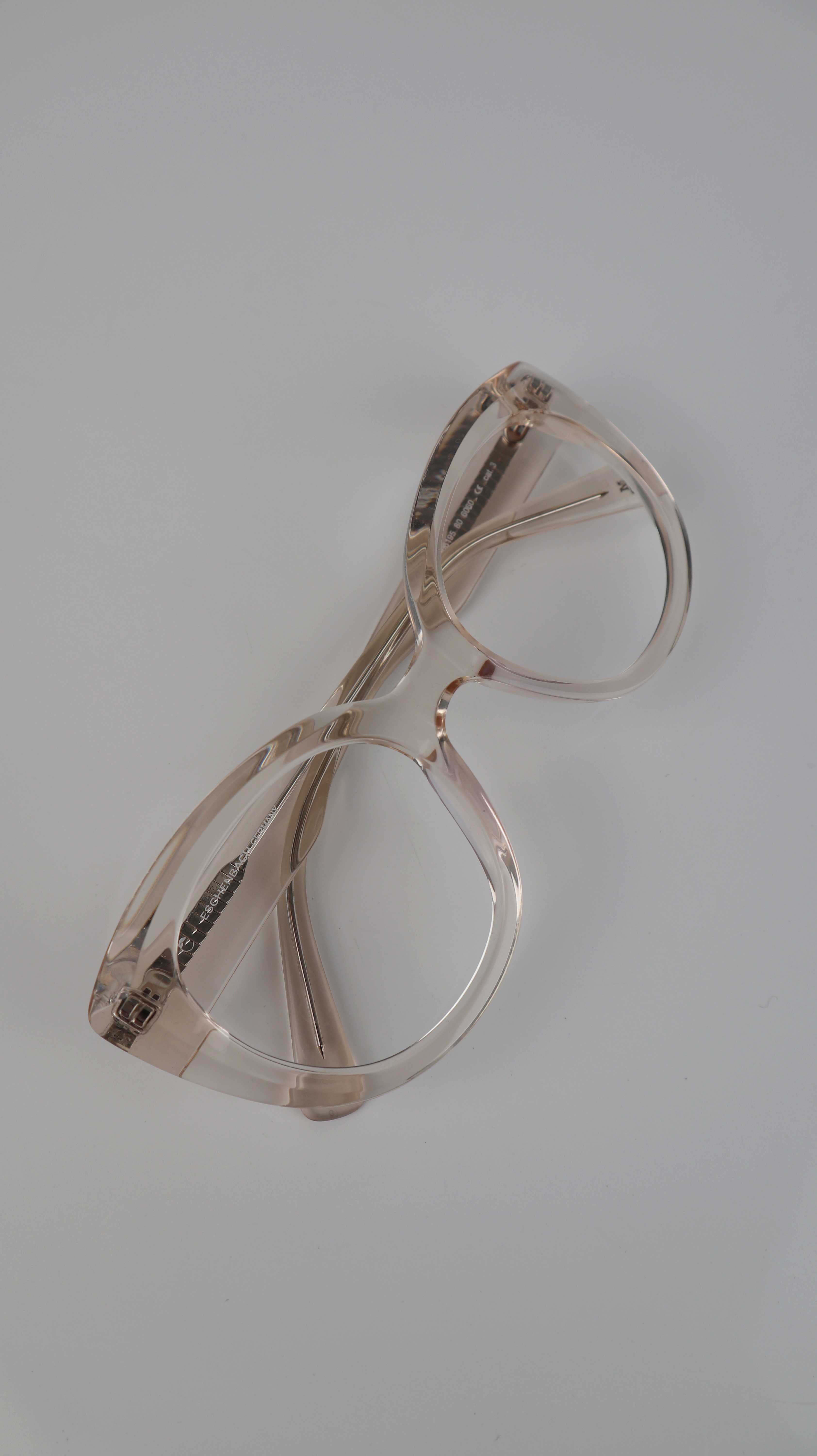 Marc O'Polo Brille Brillengestell transparent rund groß ohne Sehstärke