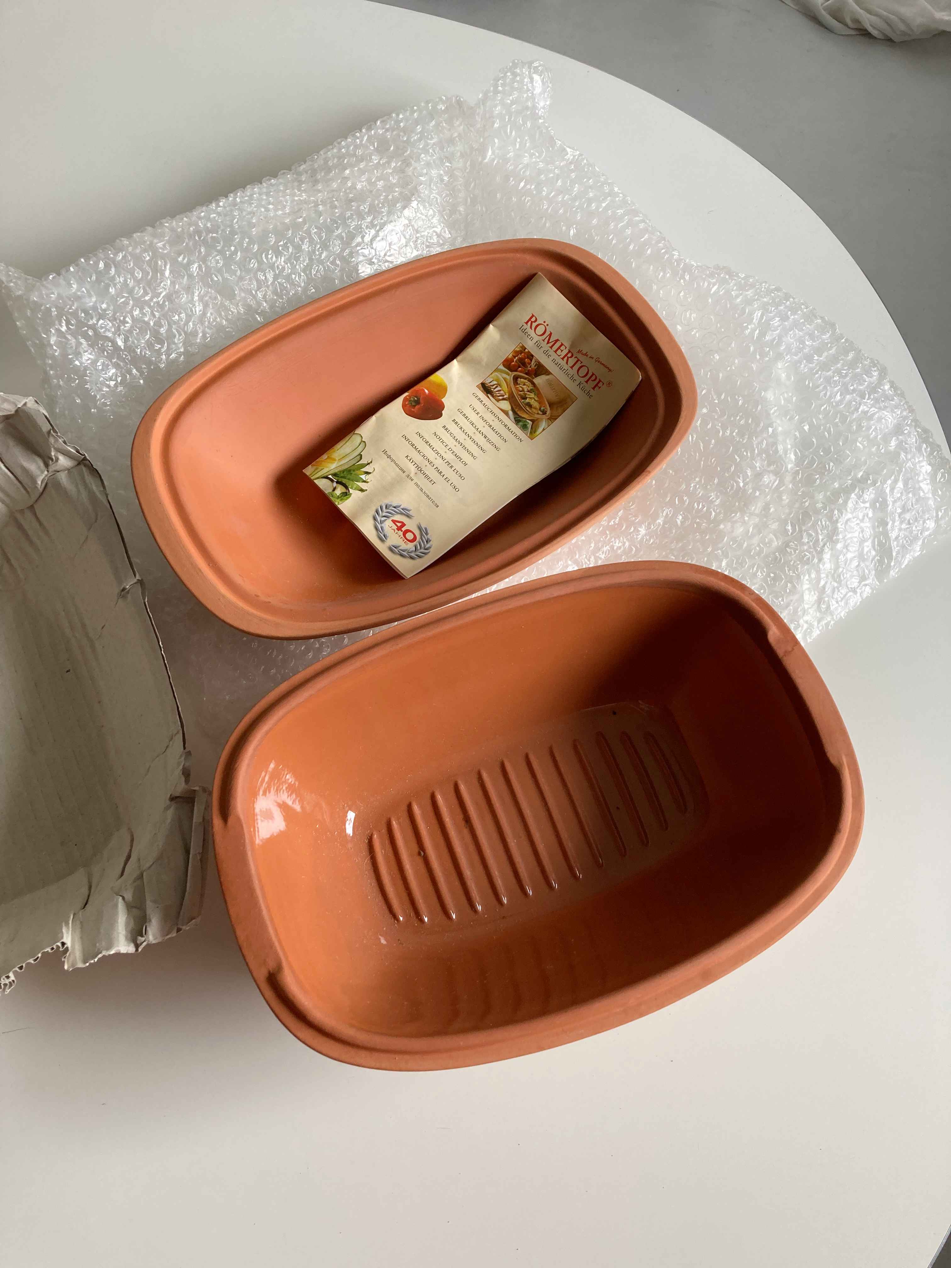 Römertopf Neu Kochtopf Brattopf Steintopf