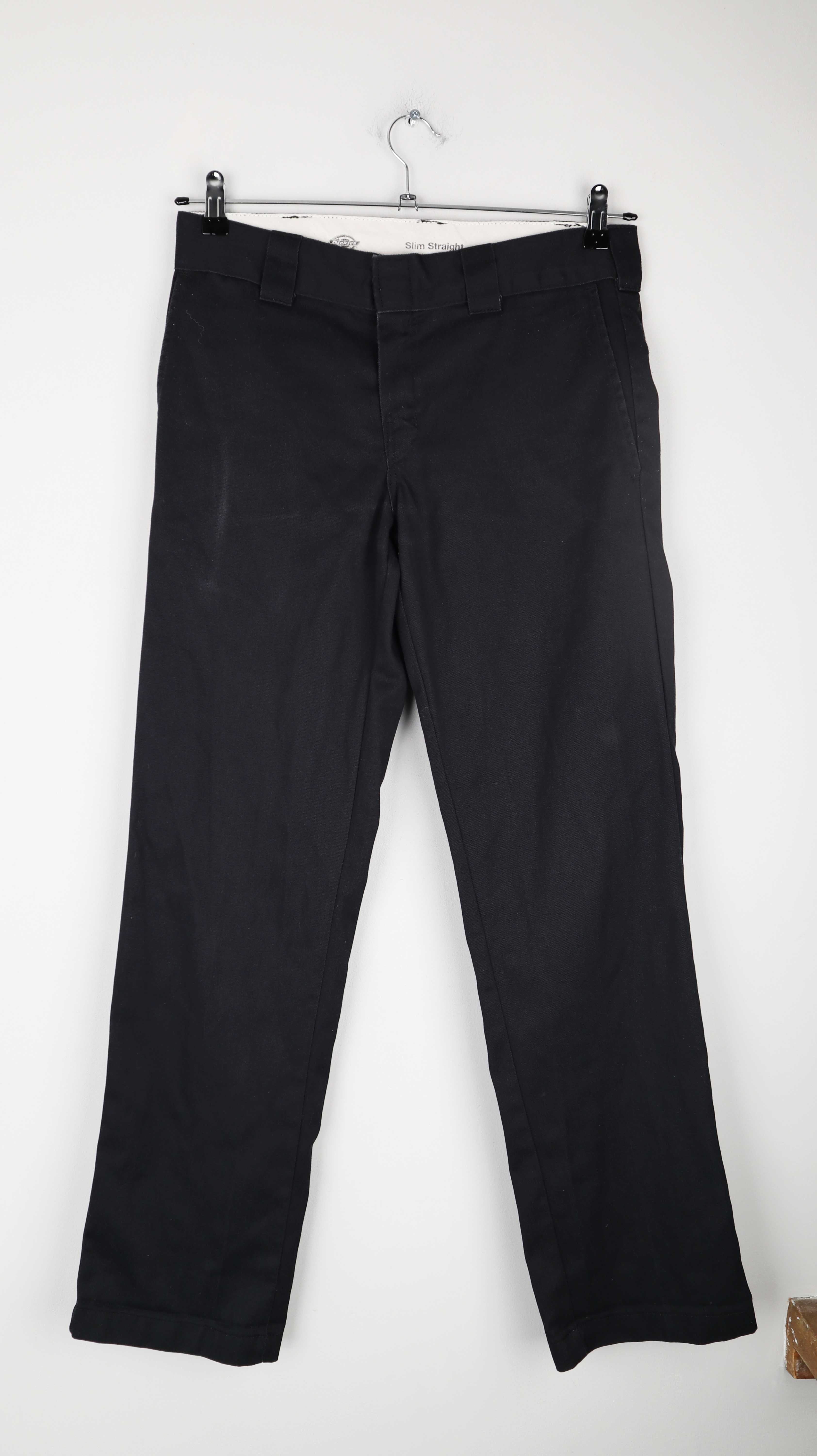Dickies Hose schwarz slim straight 30 x 32 Stoffhose Chino