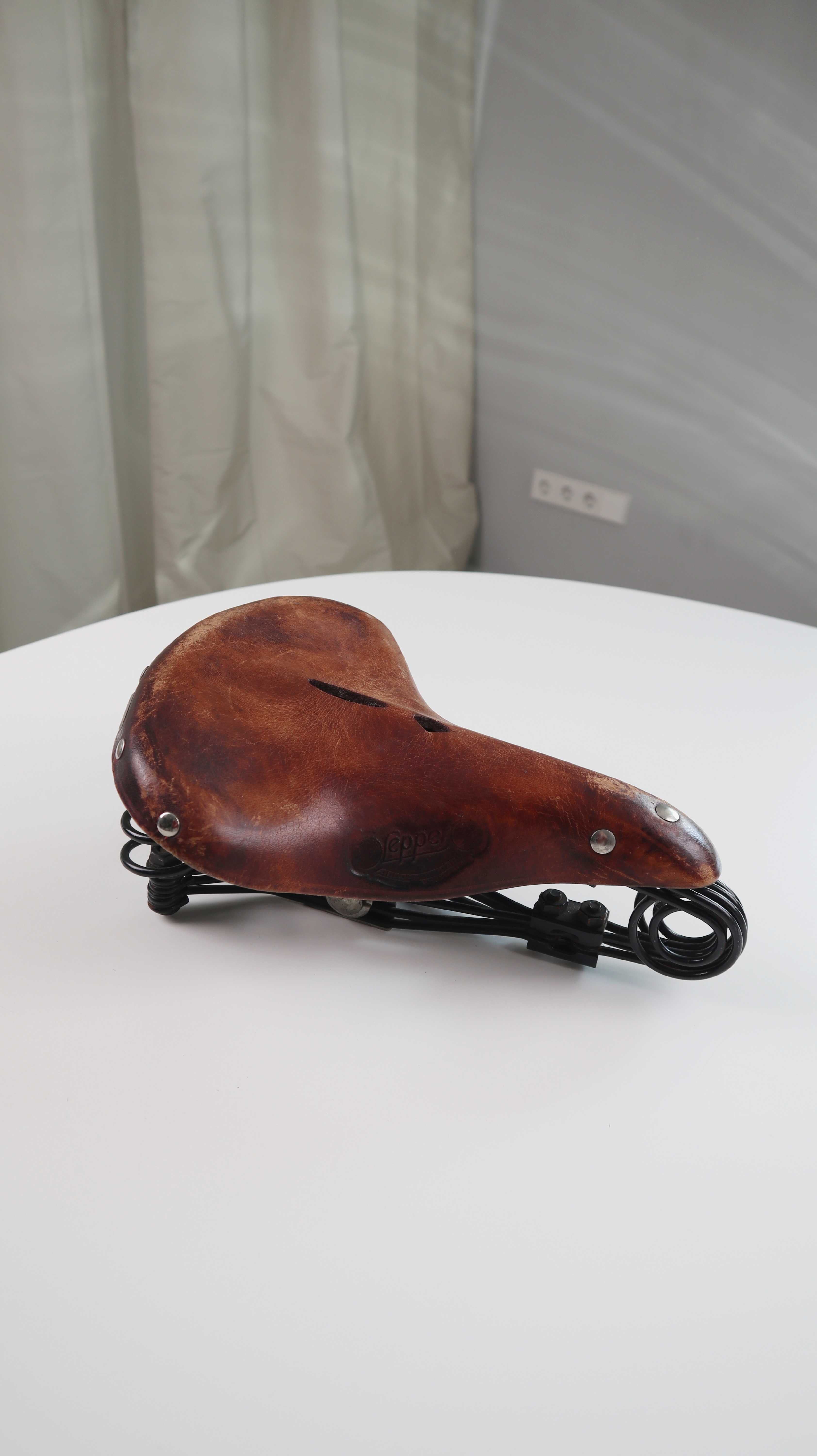 Pepper Fahrradsitz Fahrradsattel Sattel Ledersattel Vintage Nostalgie