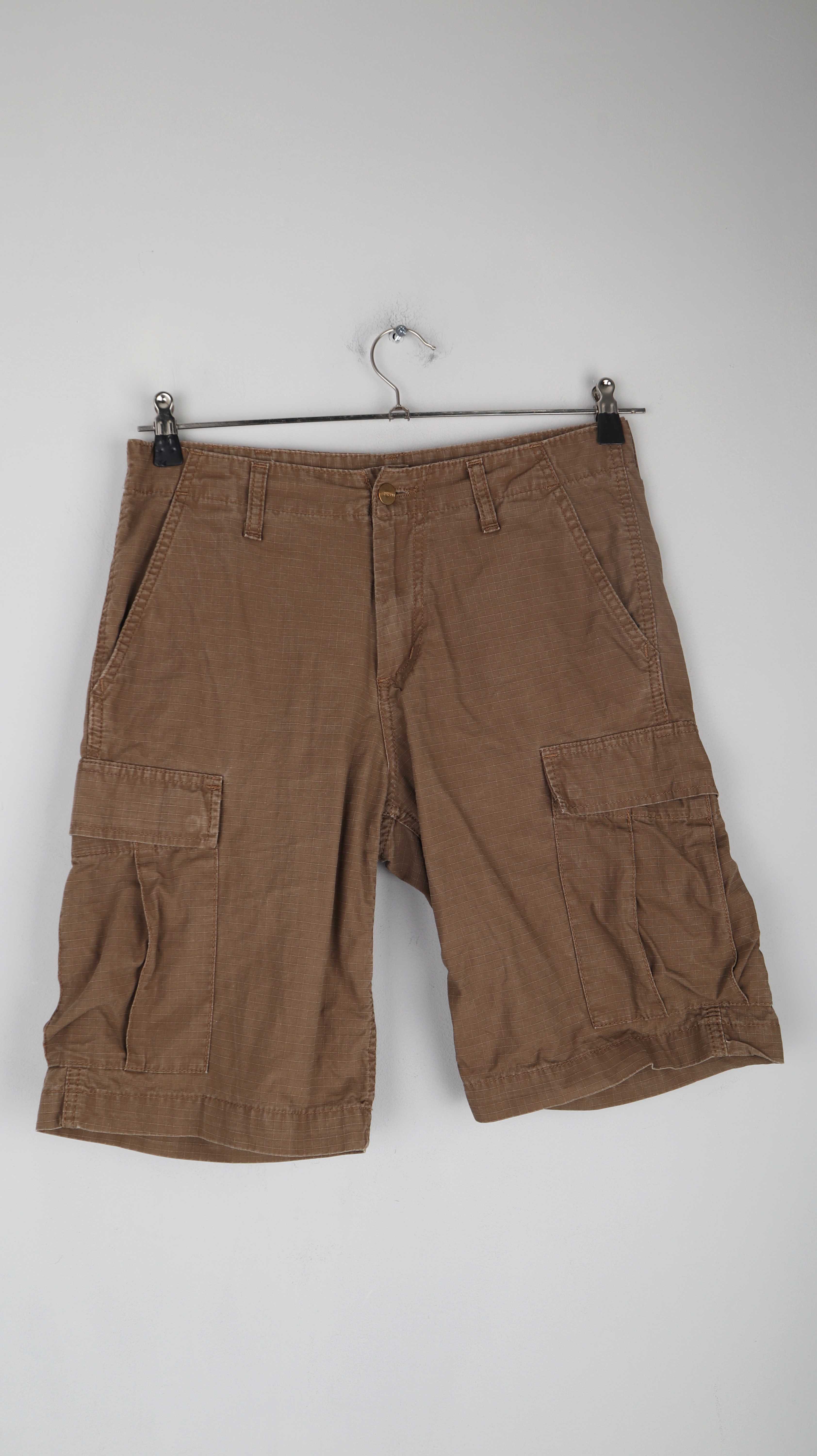 Carhartt Shorts kurze Hose braun 29 M regular cargo shorts Taschen