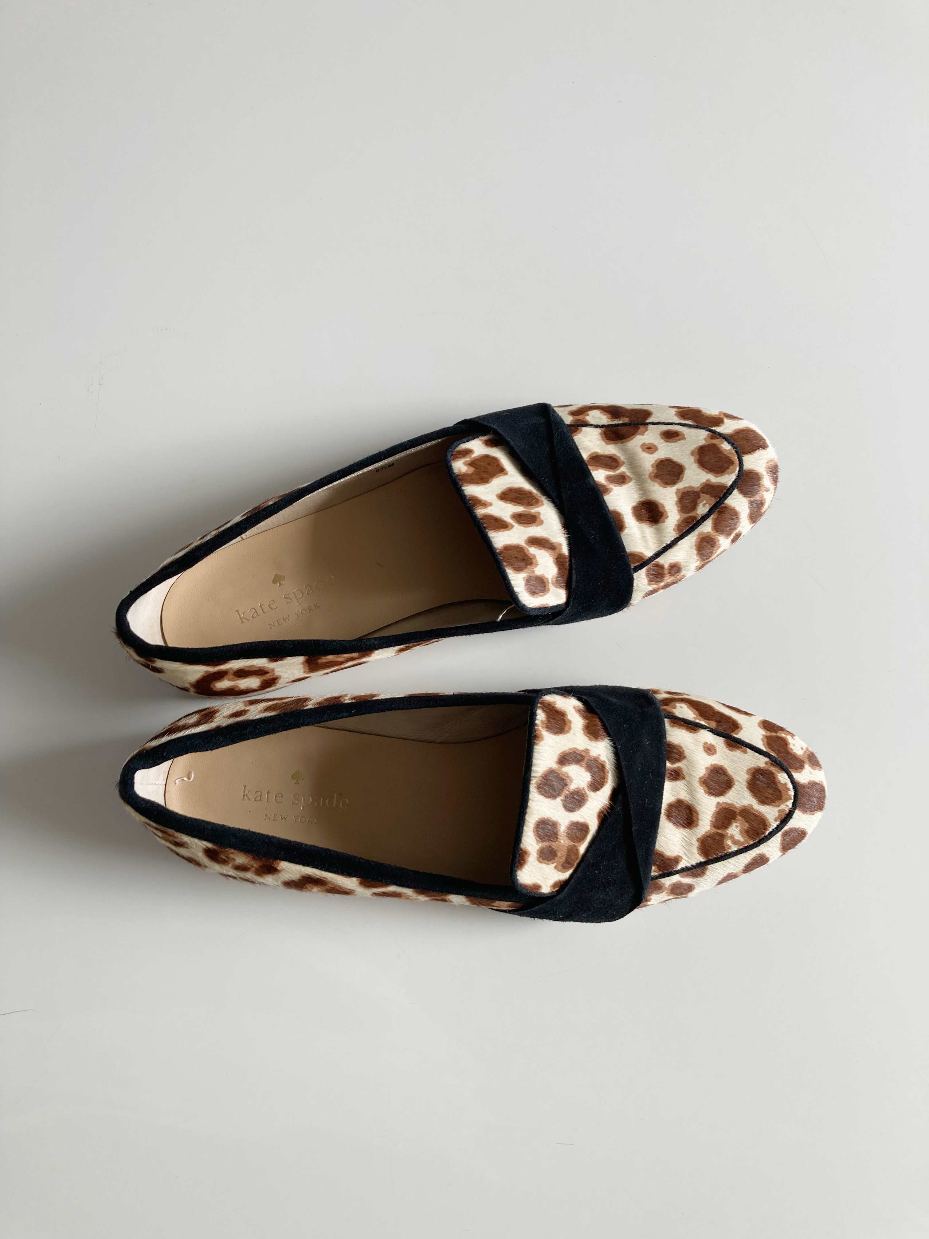 Kate Spade Slipper Loafer Ballerinas Leo Leopardenmuster 39