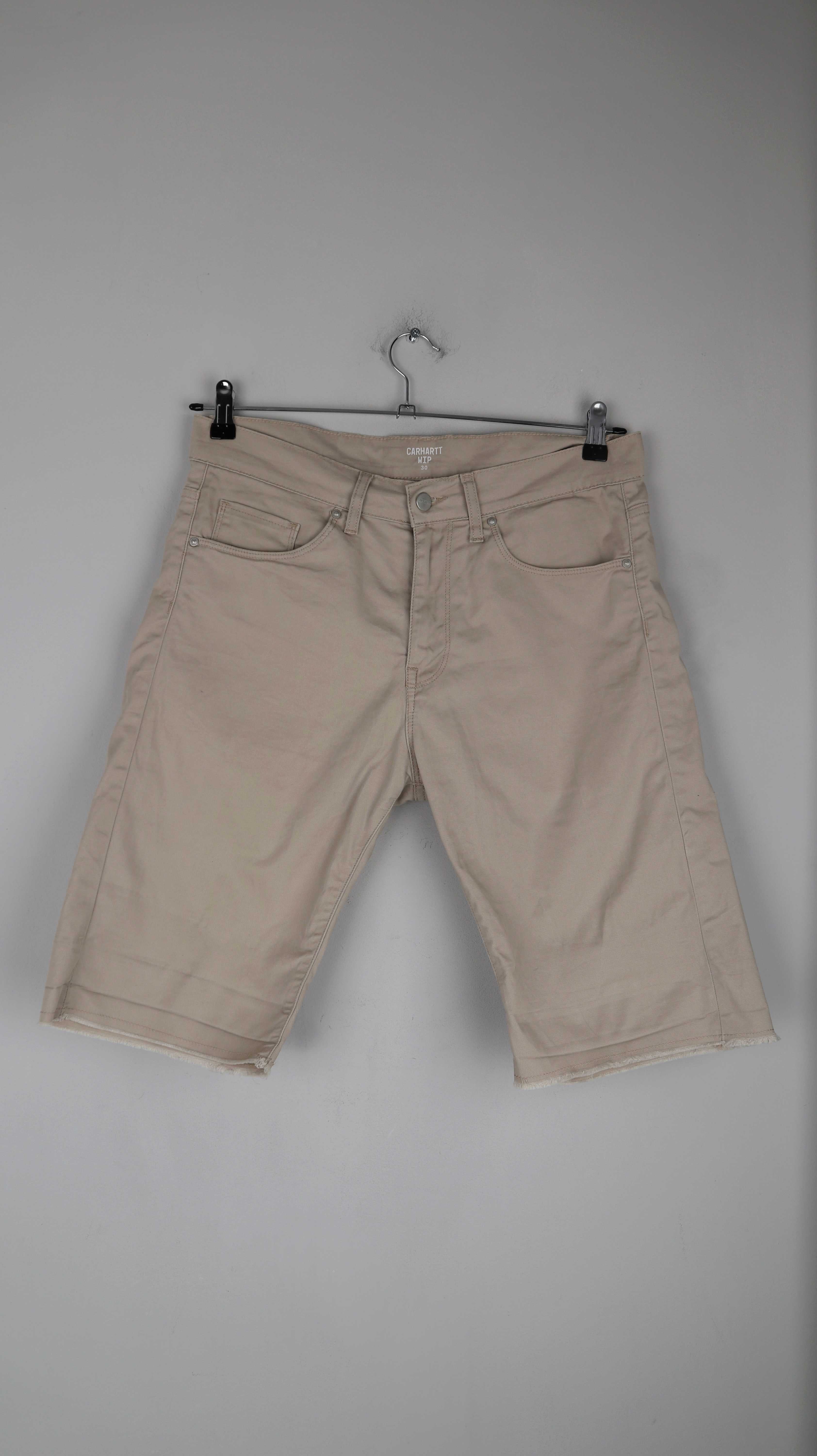 Carhartt Shorts Beige kurze Hose 30 Wip Swell Short straight fit