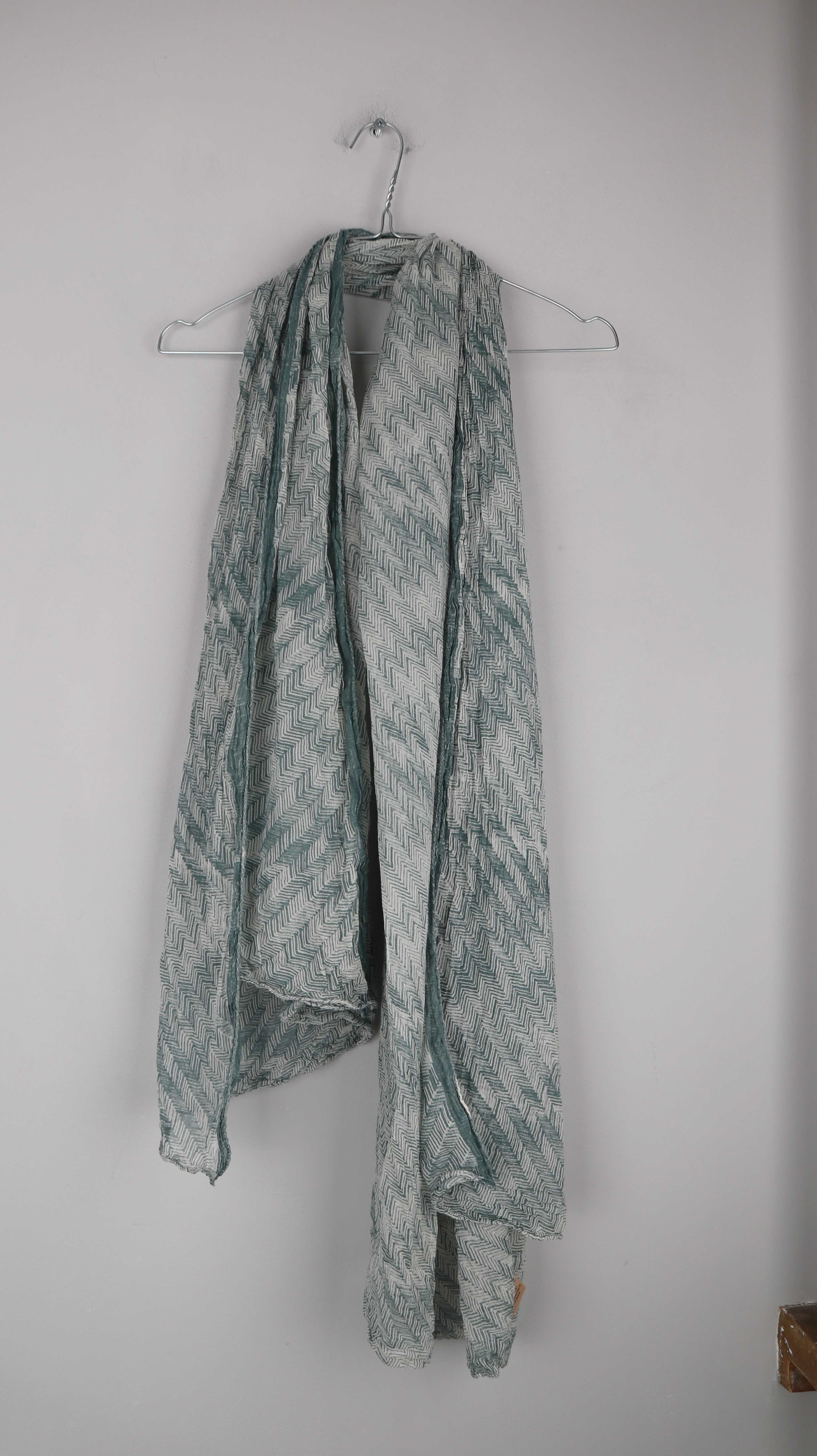 Becksöndergaard Schal Tuch Grün Mintgrün Baumwolle