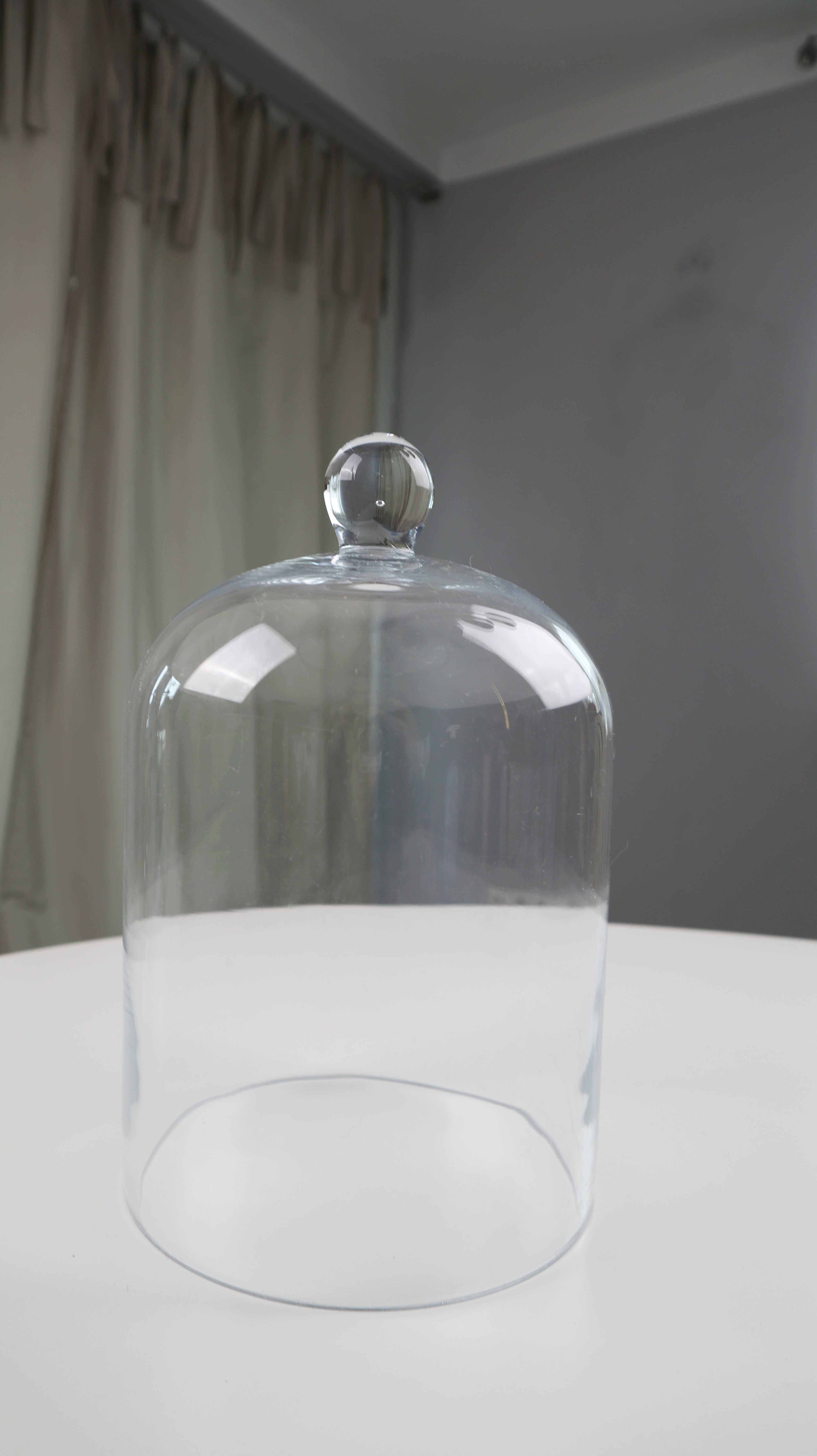 Glosche Glasglosche 30 cm Käseglocke Glas transparent Dekorationsglosche