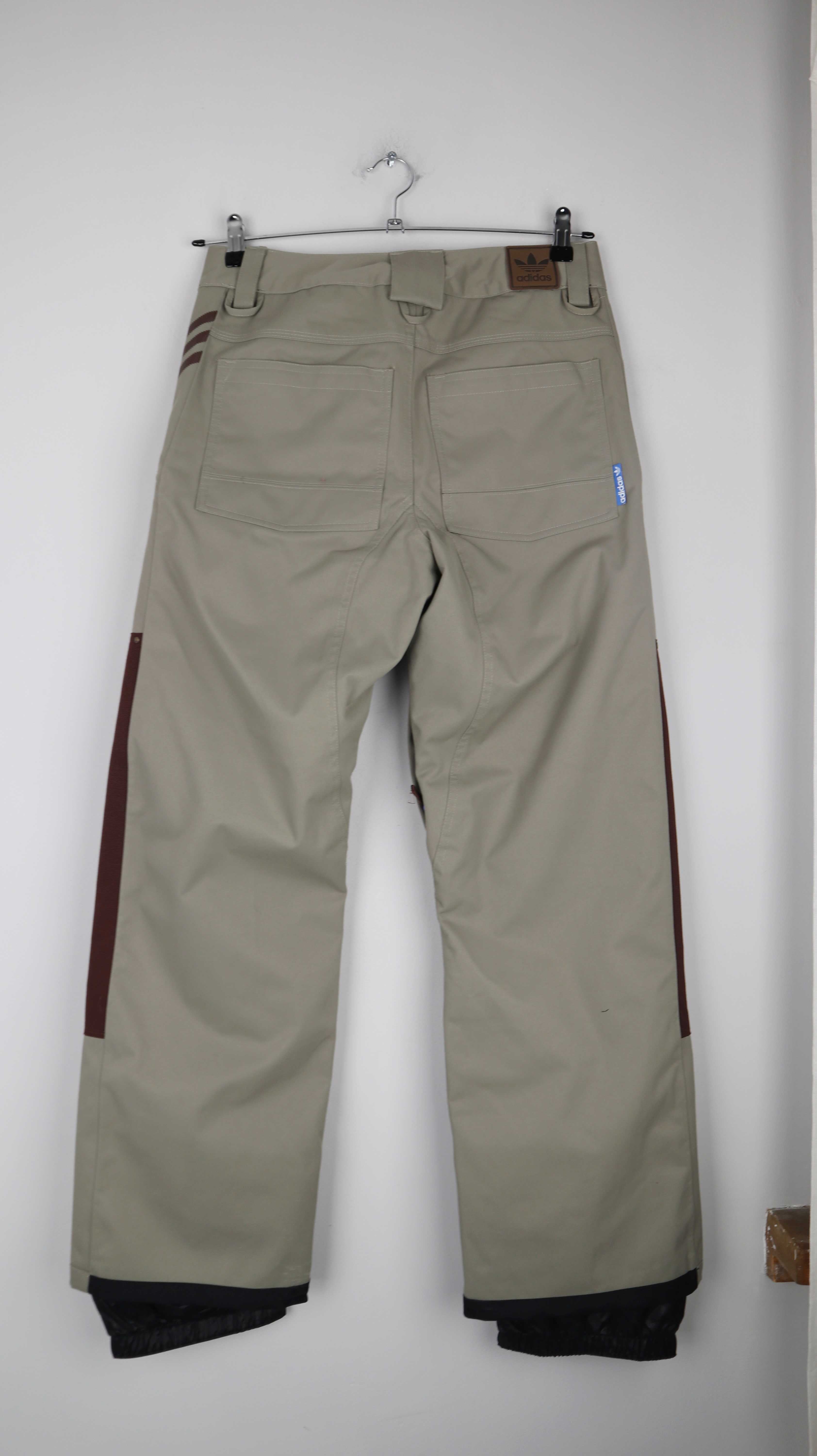 Adidas Hose Grün Skihose 36 S Winterhose Snowboardhose Khaki Braun