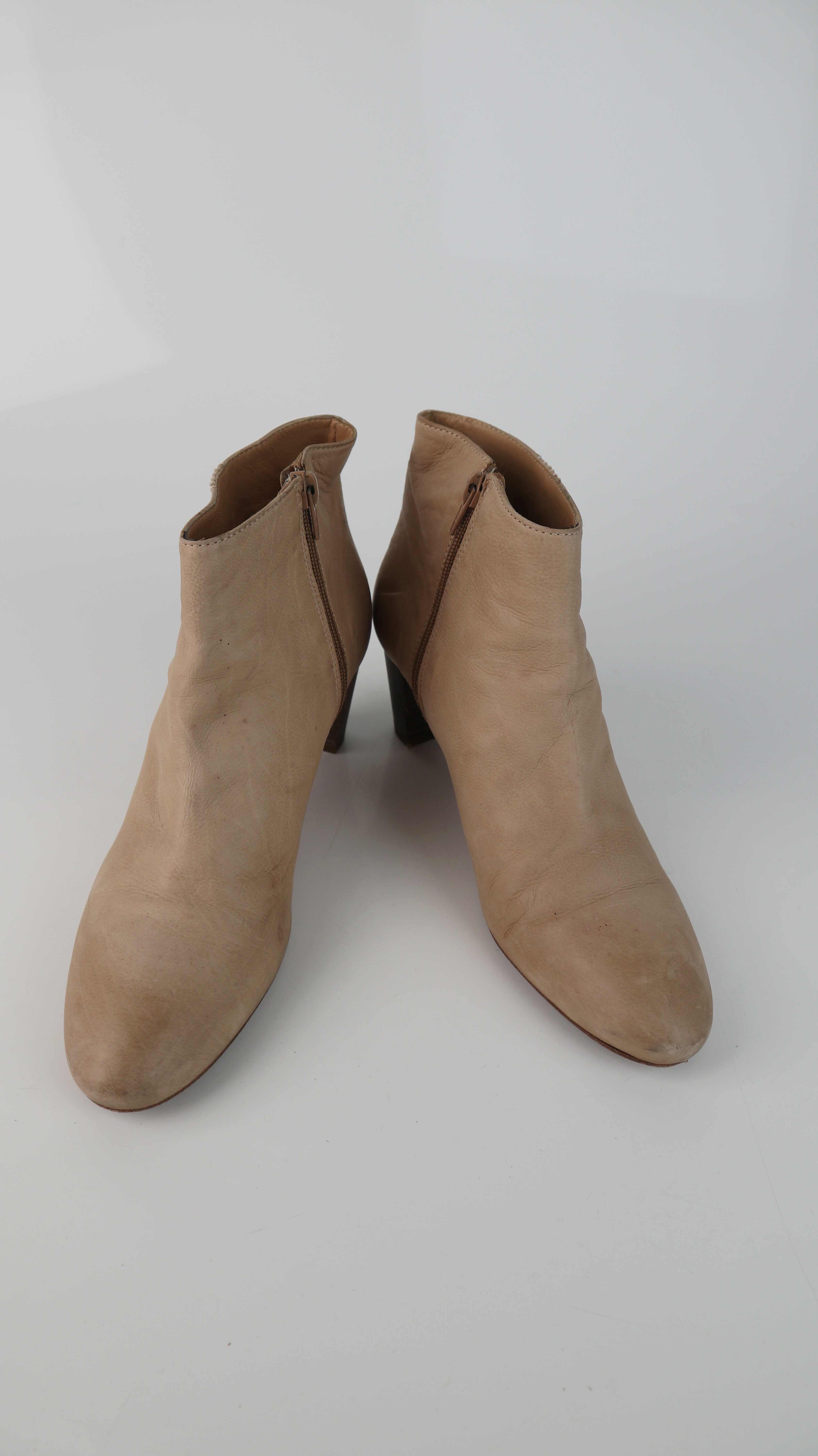 Vero Cuoio Stiefeletten braun 39 Beige Absatzschuhe