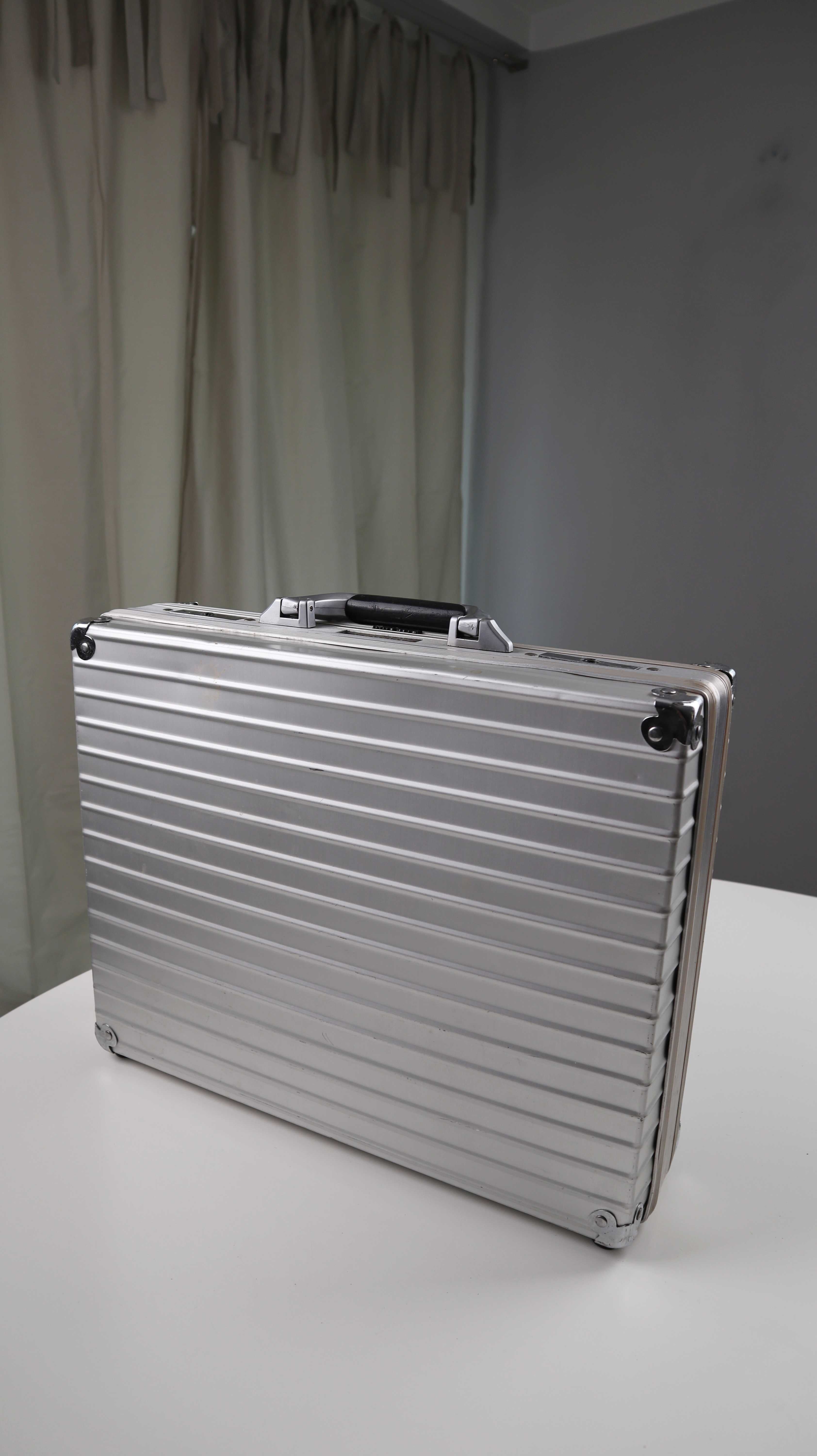 Rimowa Koffer Hartschalenkoffer Aluminiumkoffer Attache Classic Flight Aktenkoffer