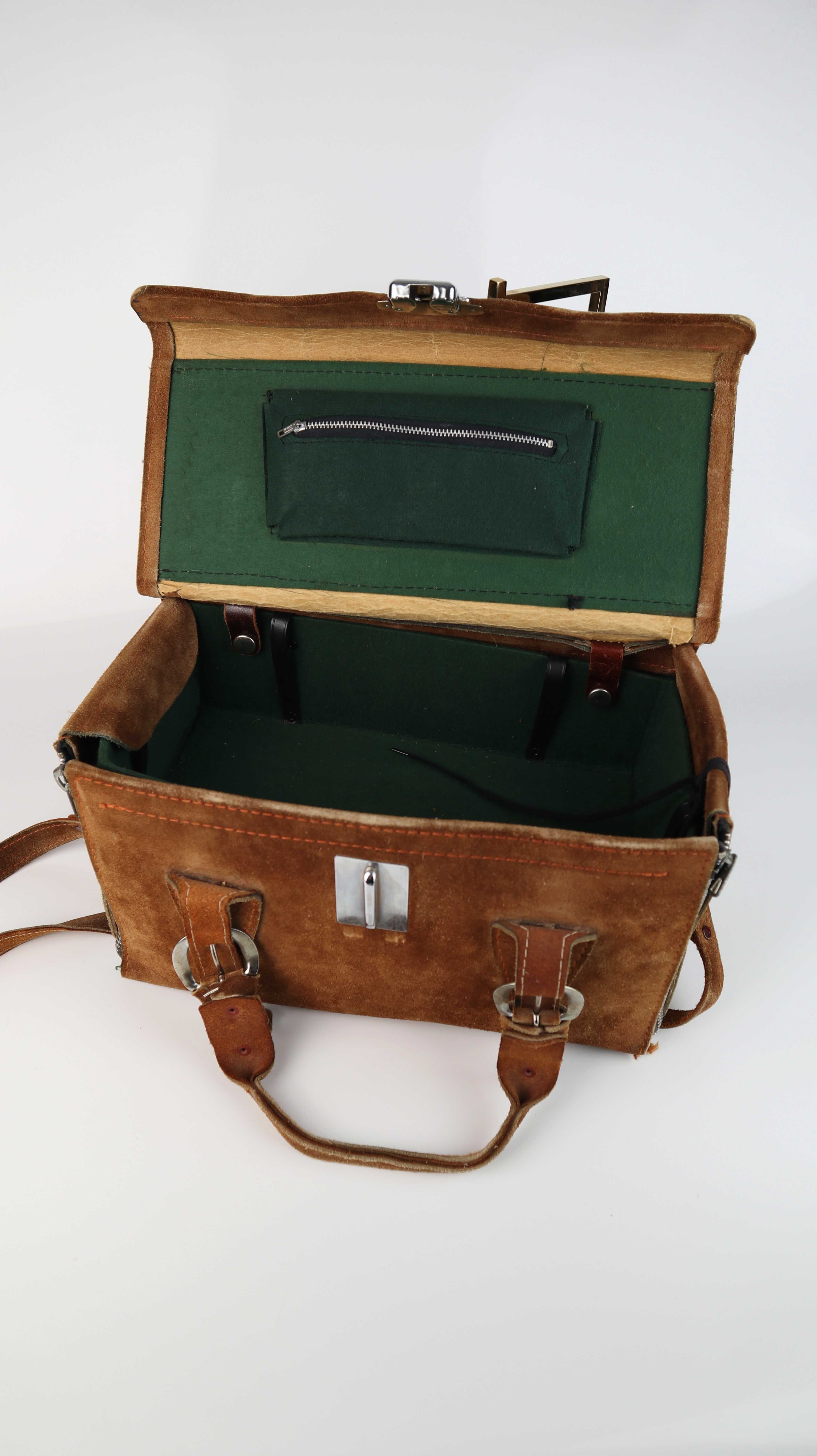 Made in Japan Fototasche Tasche Kameratasche Wildleder true Vintage