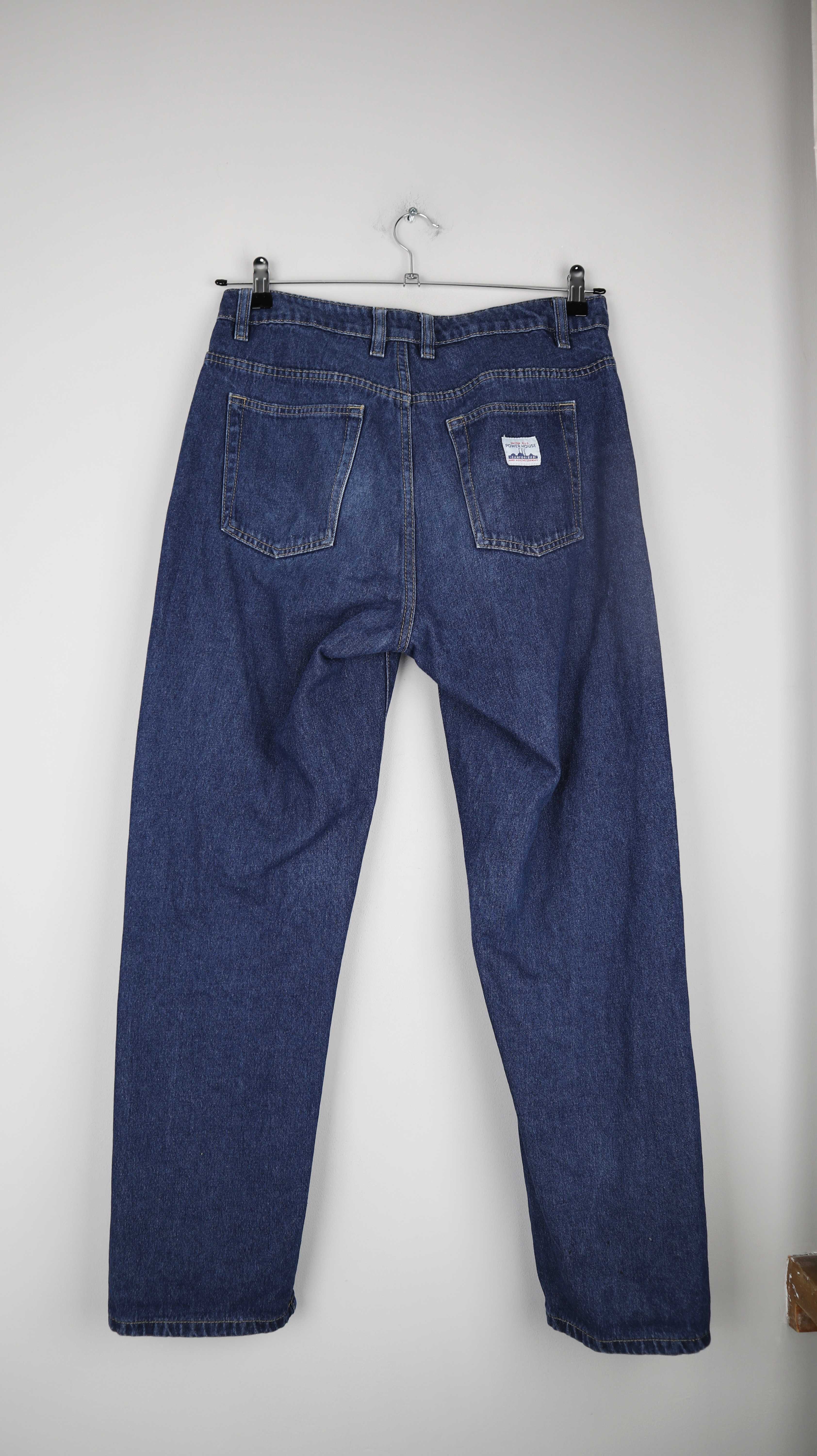 Power House Jeans Hose denim blau 30 straight leg mid waist